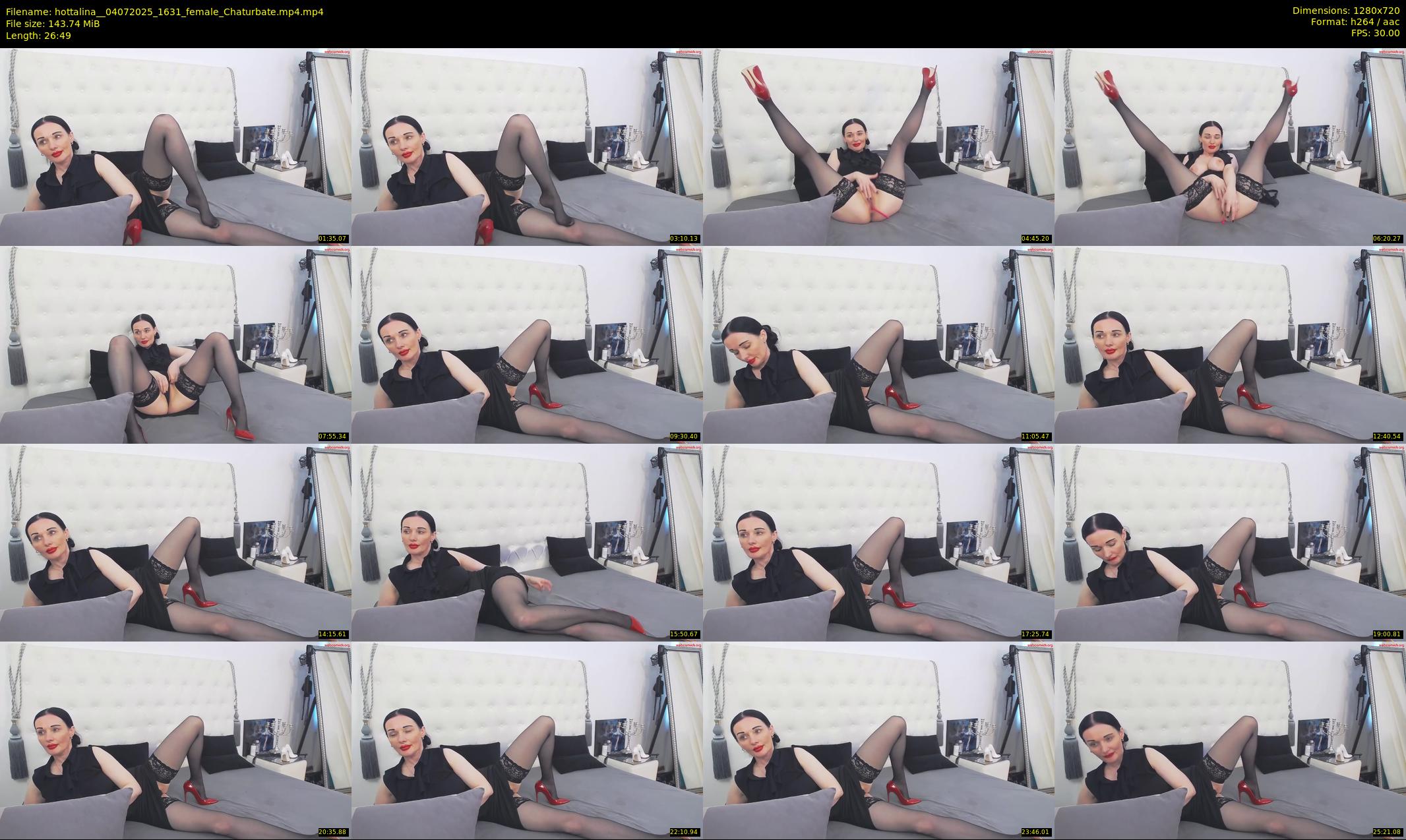 hottalina_ — 27 minute Chaturbate female cam show recording, 720p, Jul 4, 2025
