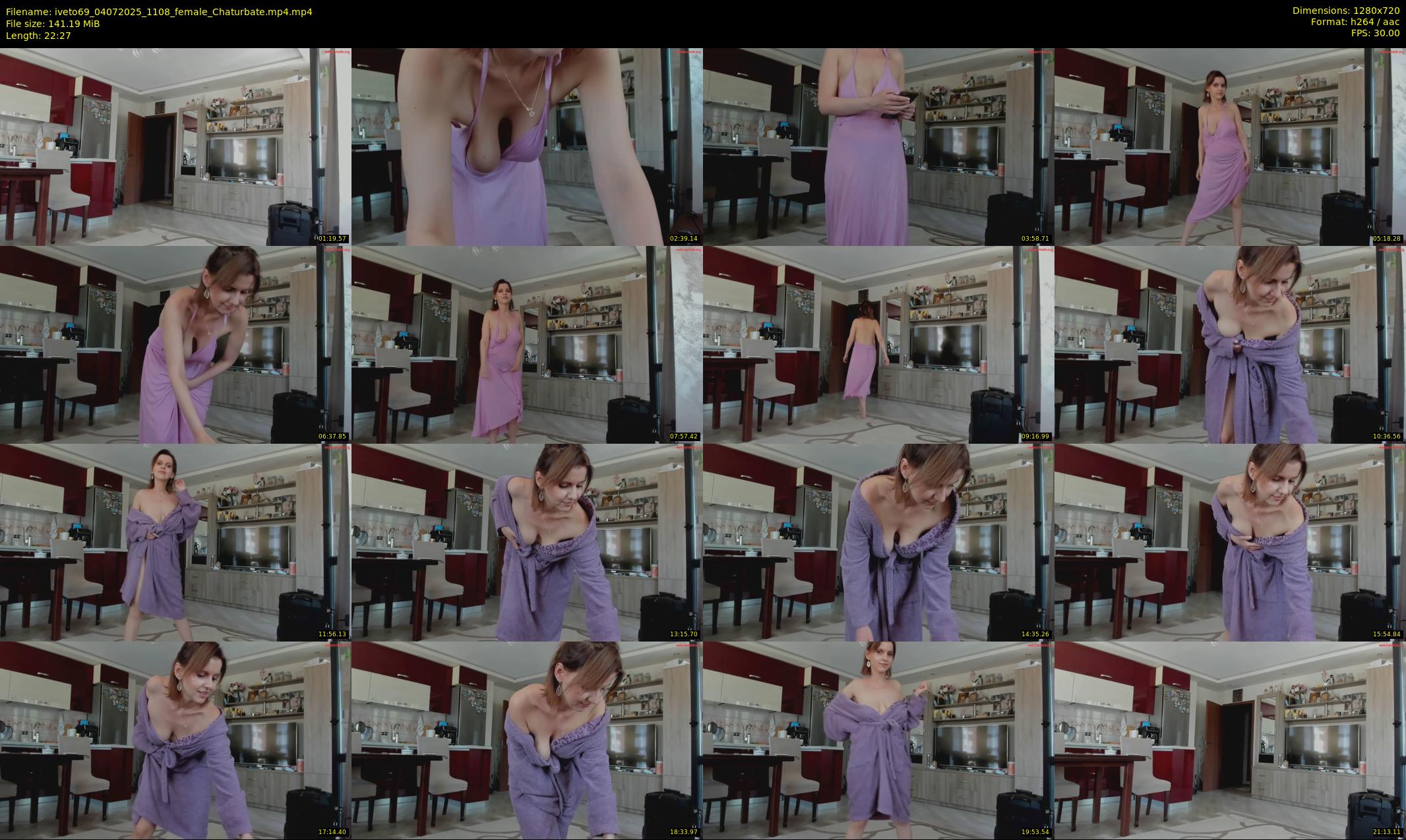 iveto69 — 23 minute Chaturbate female cam show recording, 720p, Jul 4, 2025