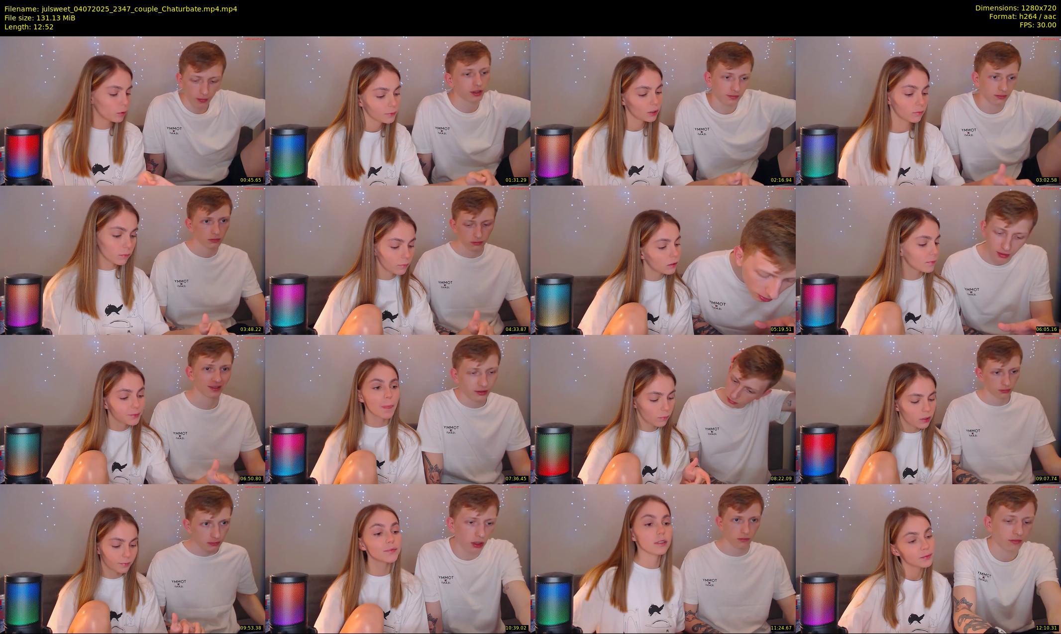 julsweet — 13 minute Chaturbate male cam show recording, 720p, Jul 4, 2025