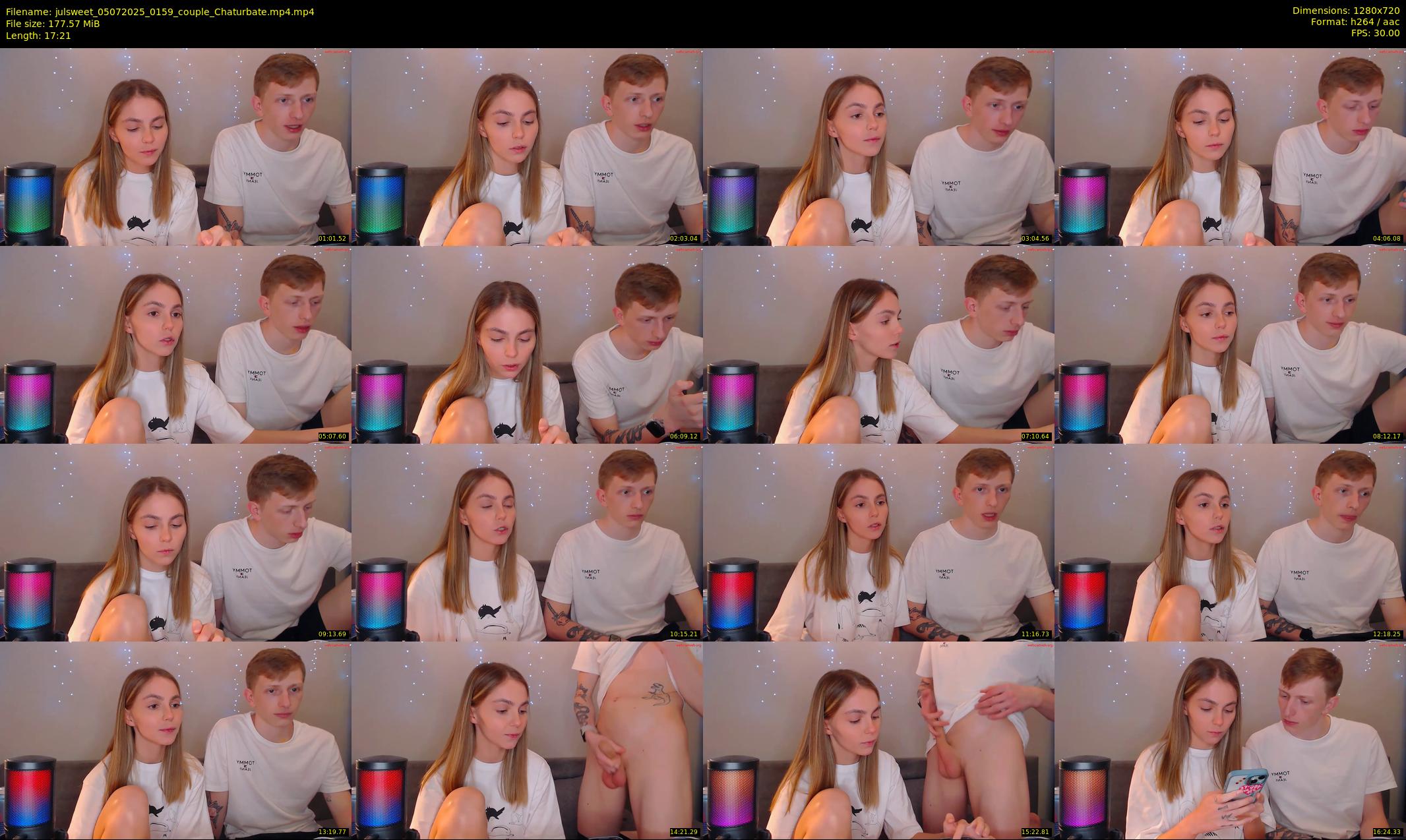 julsweet — 18 minute Chaturbate male cam show recording, 720p, Jul 5, 2025