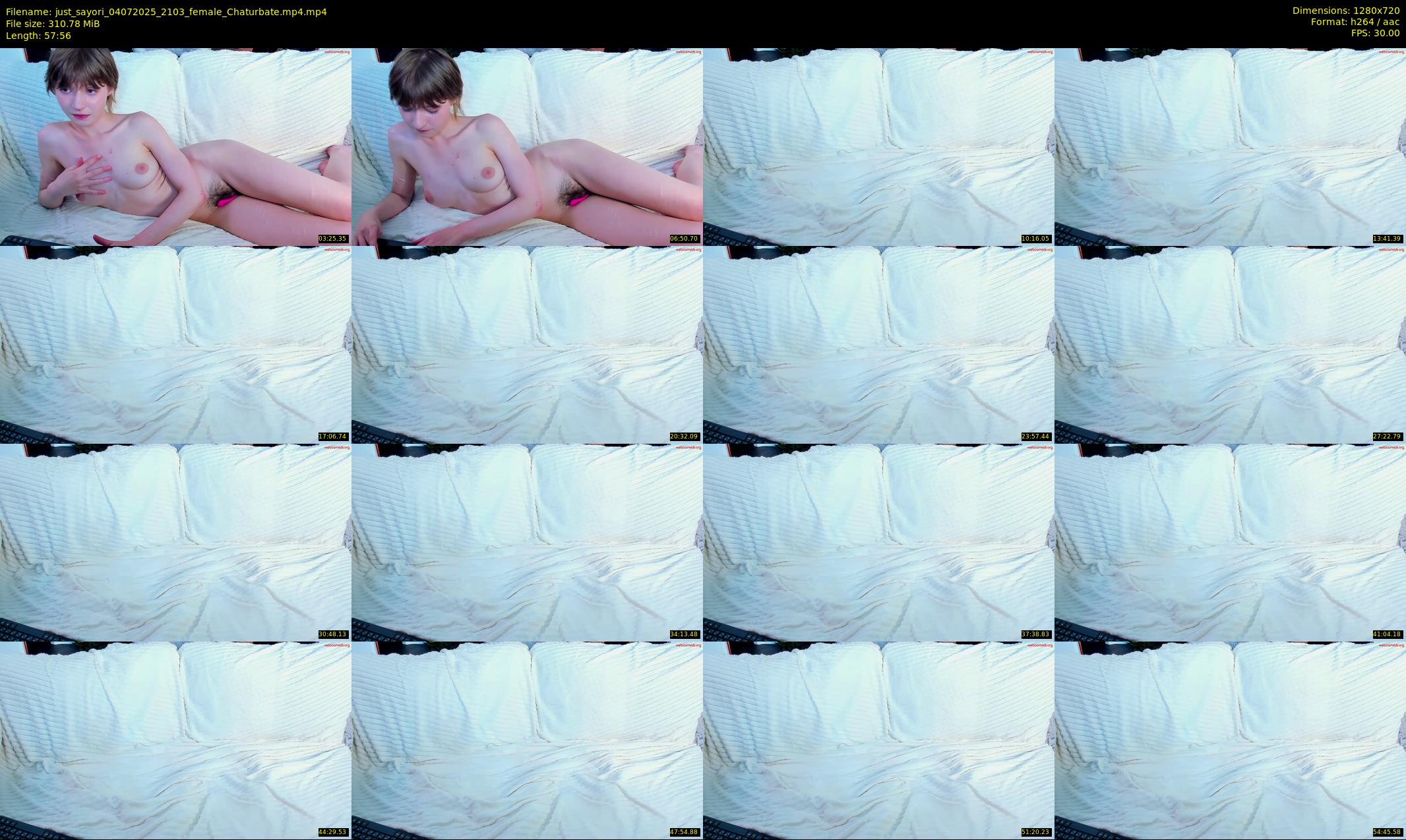 just_sayori — 58 minute Chaturbate female cam show recording, 720p, Jul 4, 2025
