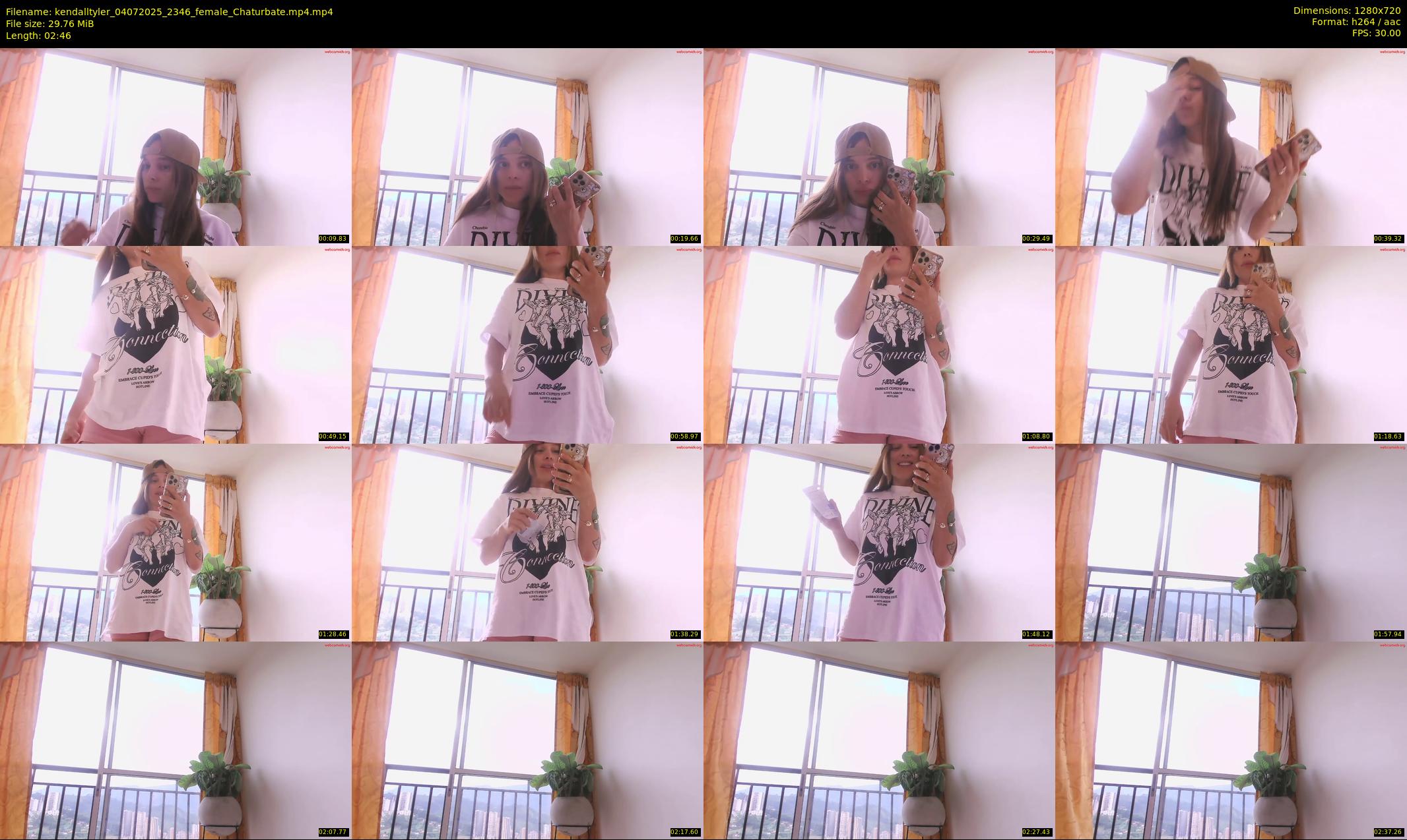 kendalltyler — 3 minute Chaturbate female cam show recording, 720p, Jul 4, 2025