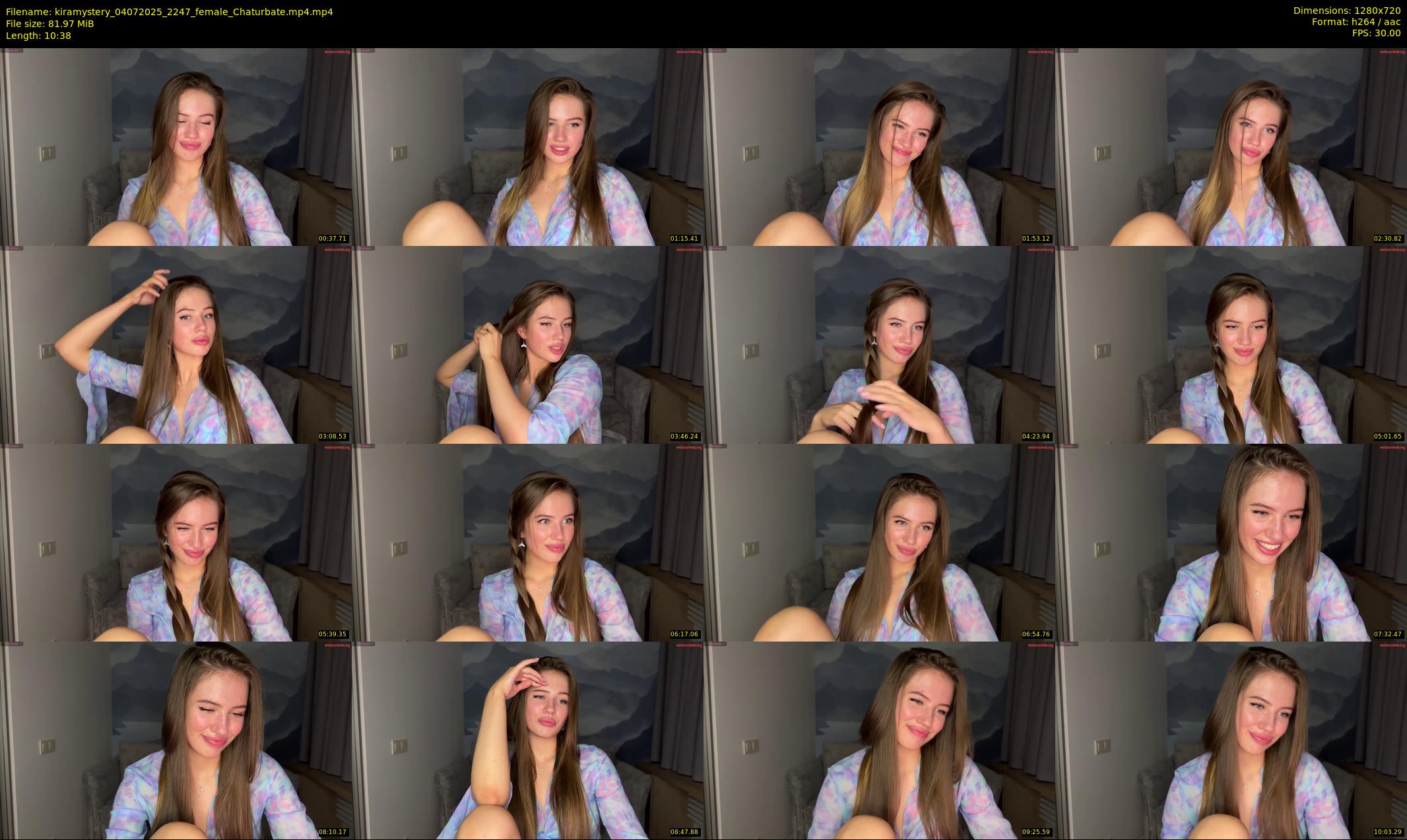 kiramystery — 11 minute Chaturbate female cam show recording, 720p, Jul 4, 2025