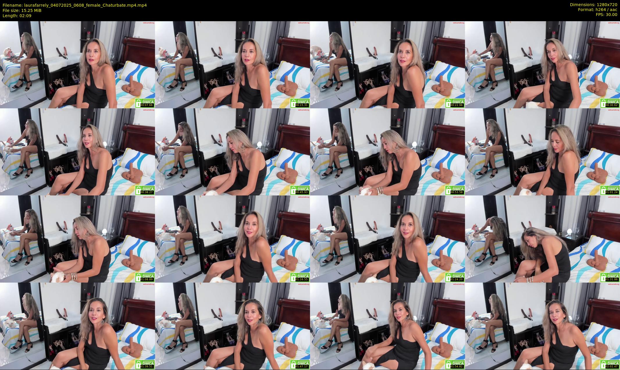 laurafarrely — 3 minute Chaturbate female cam show recording, 720p, Jul 4, 2025