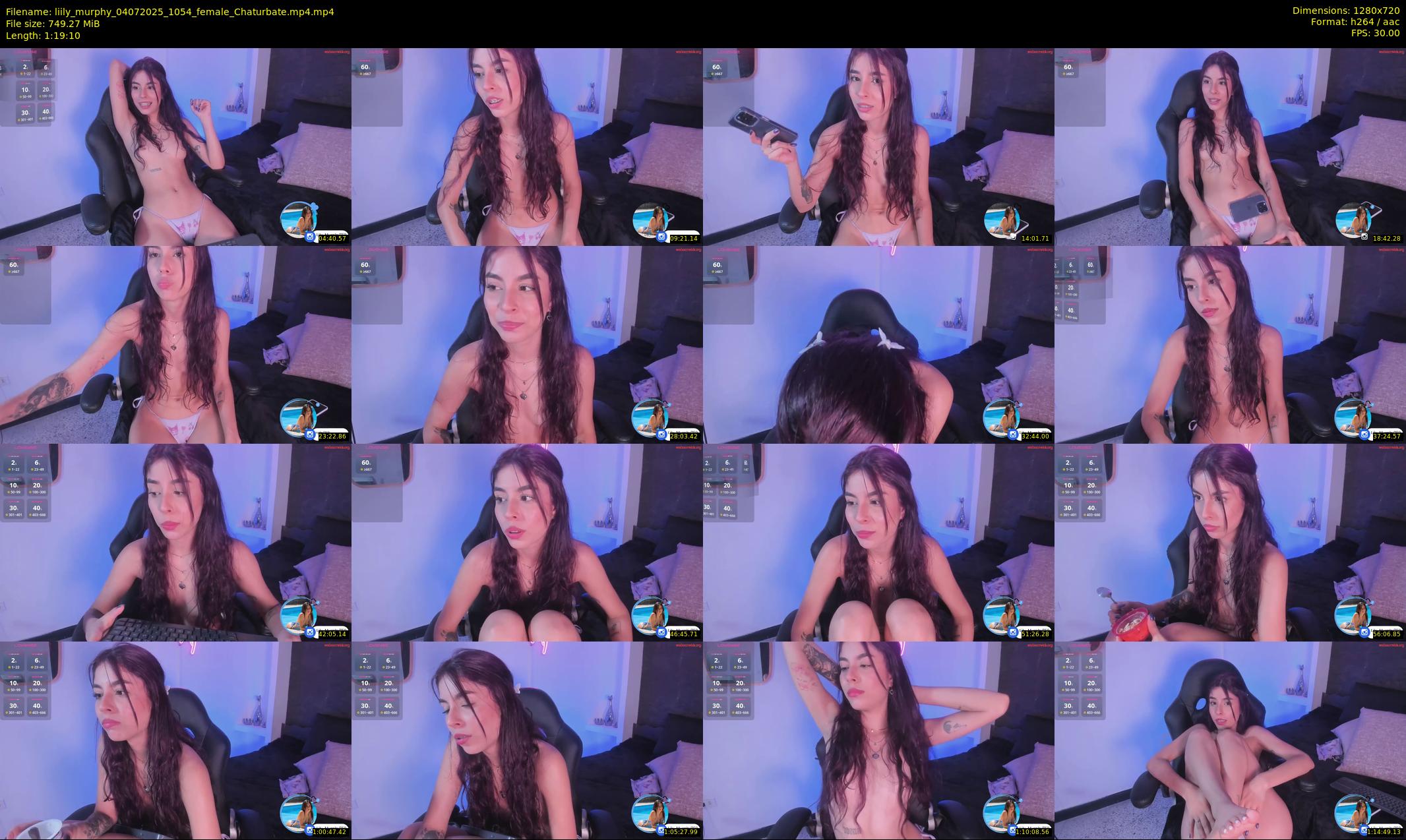 liily_murphy — 80 minute Chaturbate female cam show recording, 720p, Jul 4, 2025