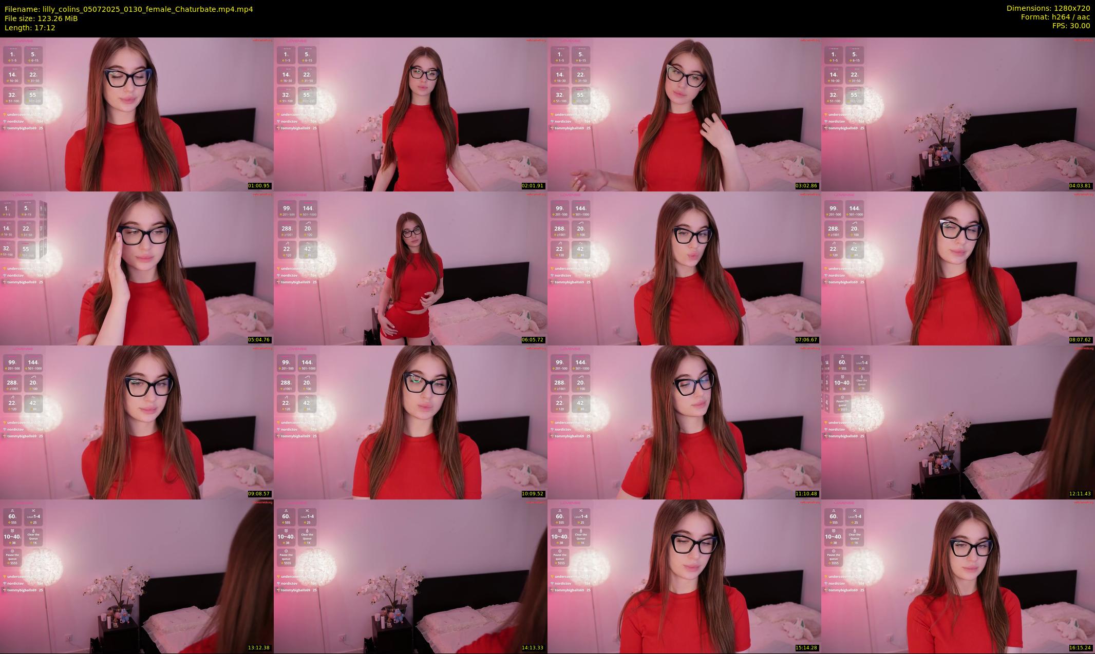 lilly_colins — 18 minute Chaturbate female cam show recording, 720p, Jul 5, 2025