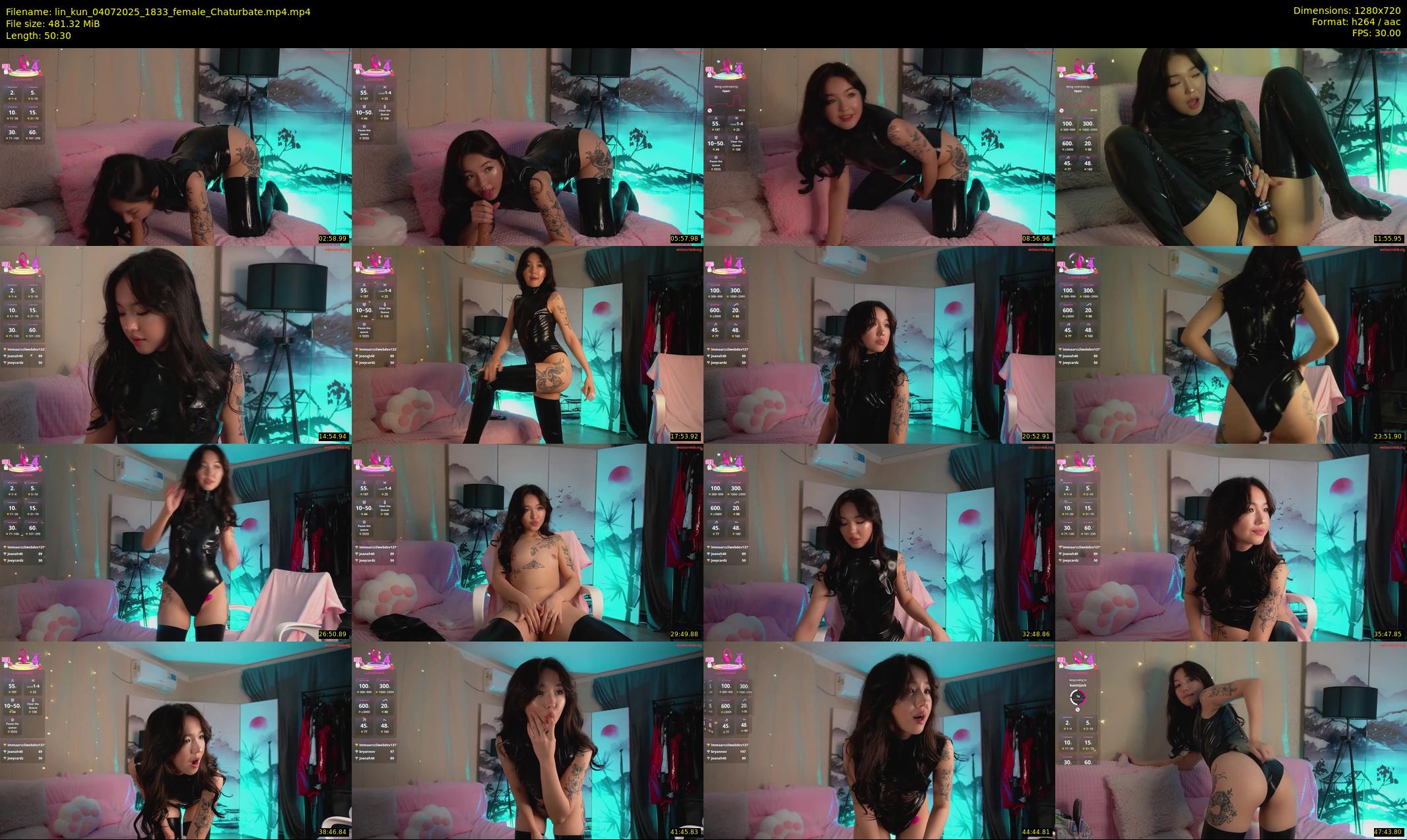 lin_kun — 51 minute Chaturbate female cam show recording, 720p, Jul 4, 2025