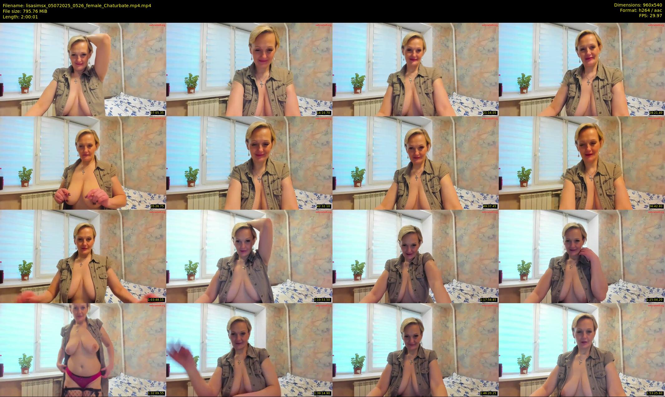 lisasimsx — 121 minute Chaturbate female cam show recording, 480p, Jul 5, 2025