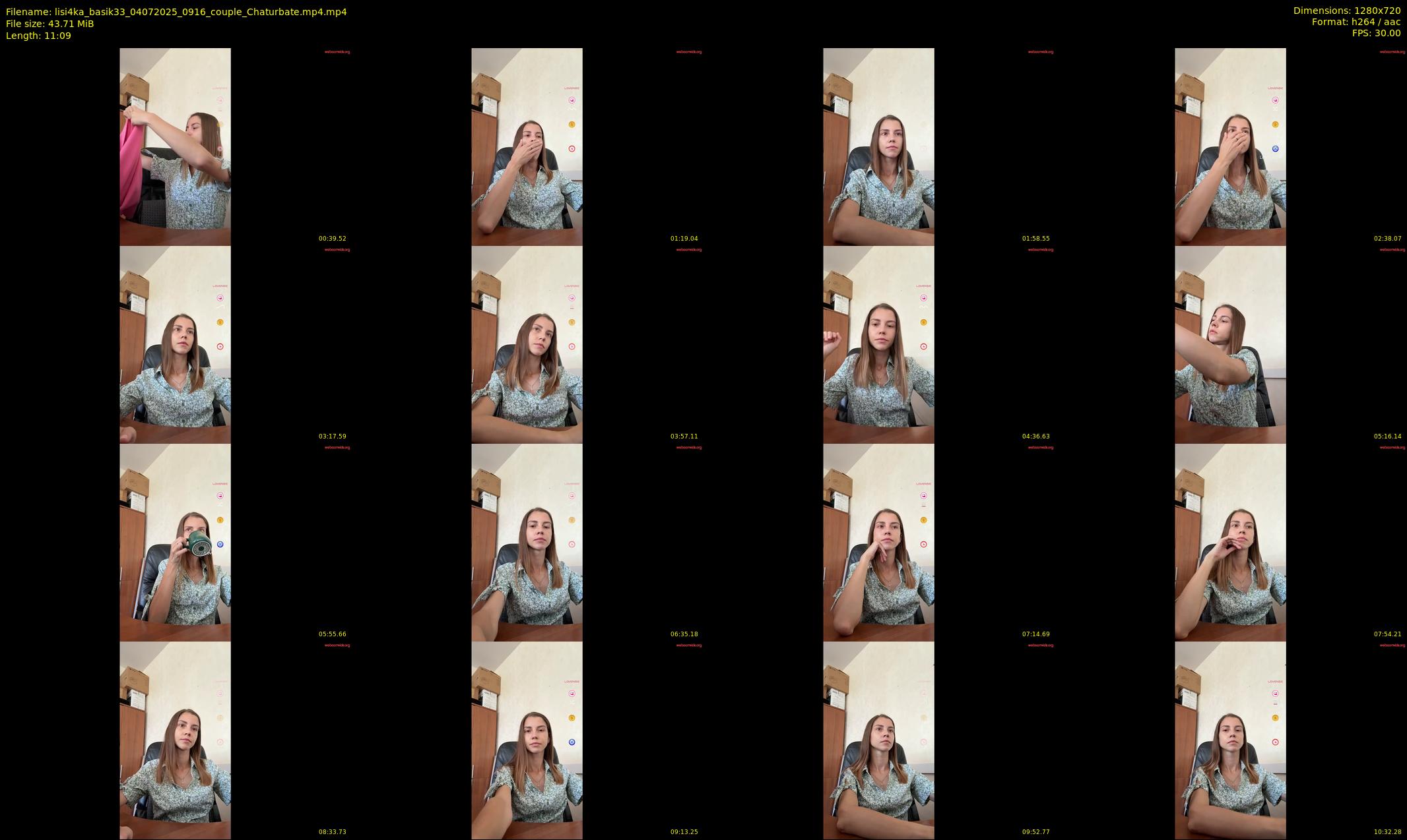 lisi4ka_basik33 — 12 minute Chaturbate couple cam show recording, 720p, Jul 4, 2025
