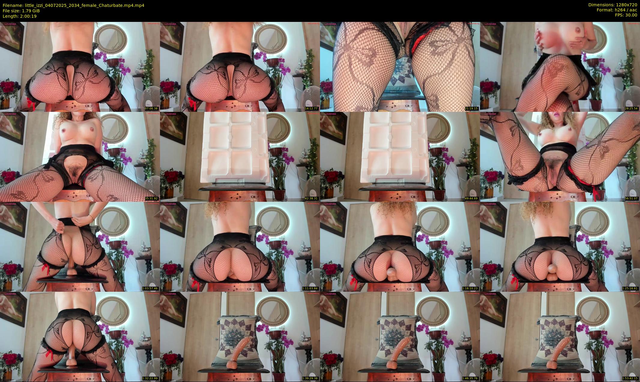 little_izzi — 121 minute Chaturbate female cam show recording, 720p, Jul 4, 2025