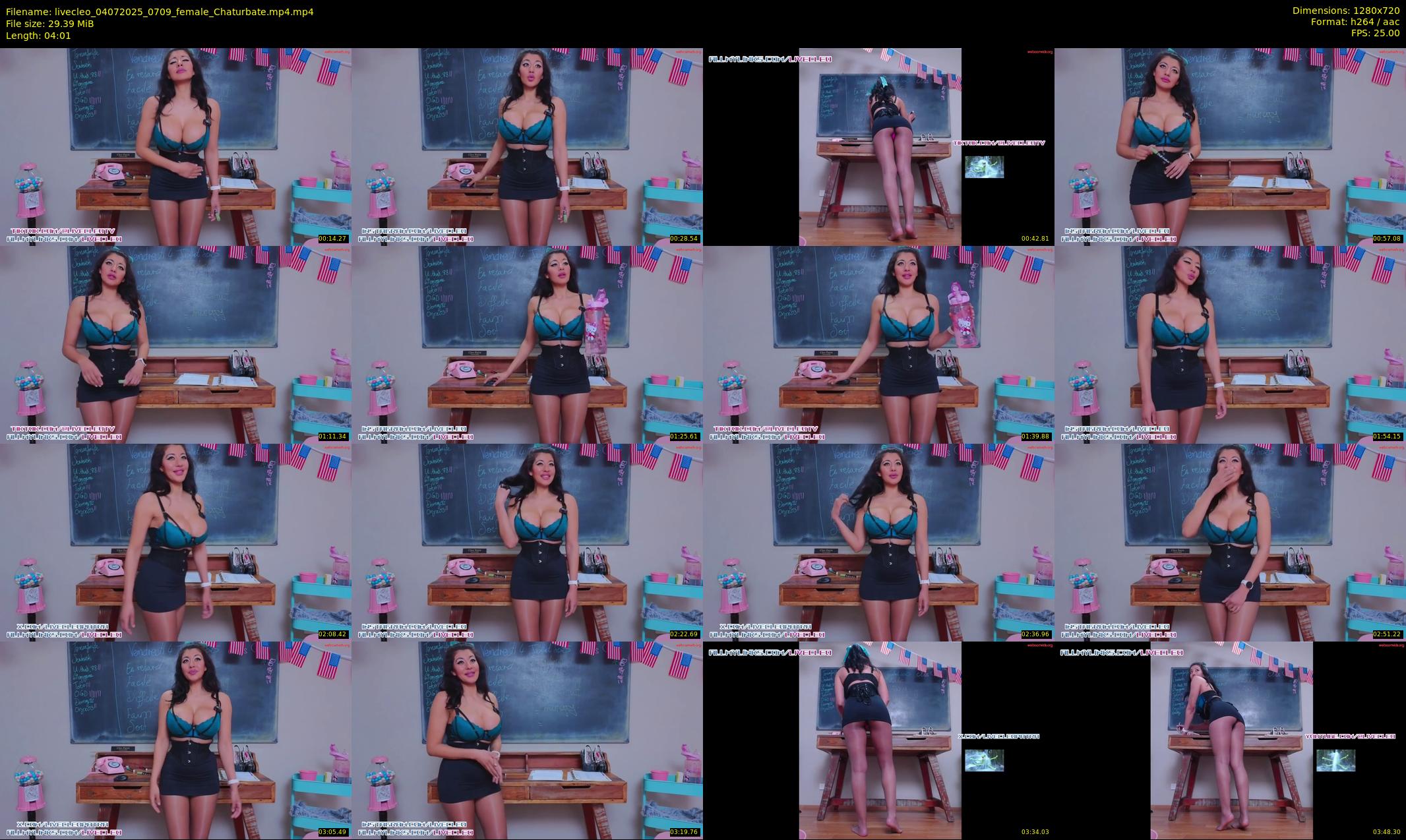 livecleo — 5 minute Chaturbate female cam show recording, 720p, Jul 4, 2025