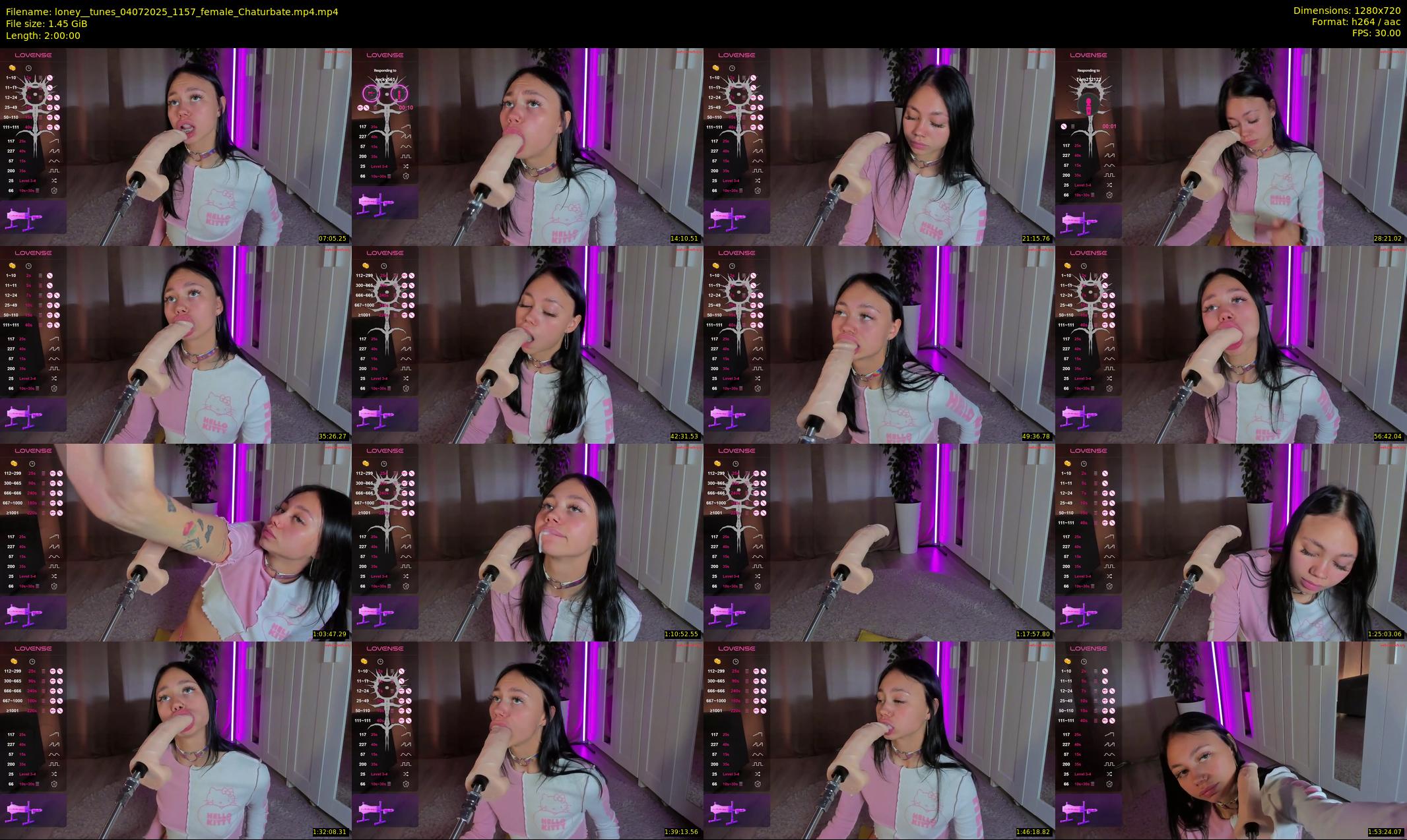 loney__tunes — 120 minute Chaturbate female cam show recording, 720p, Jul 4, 2025