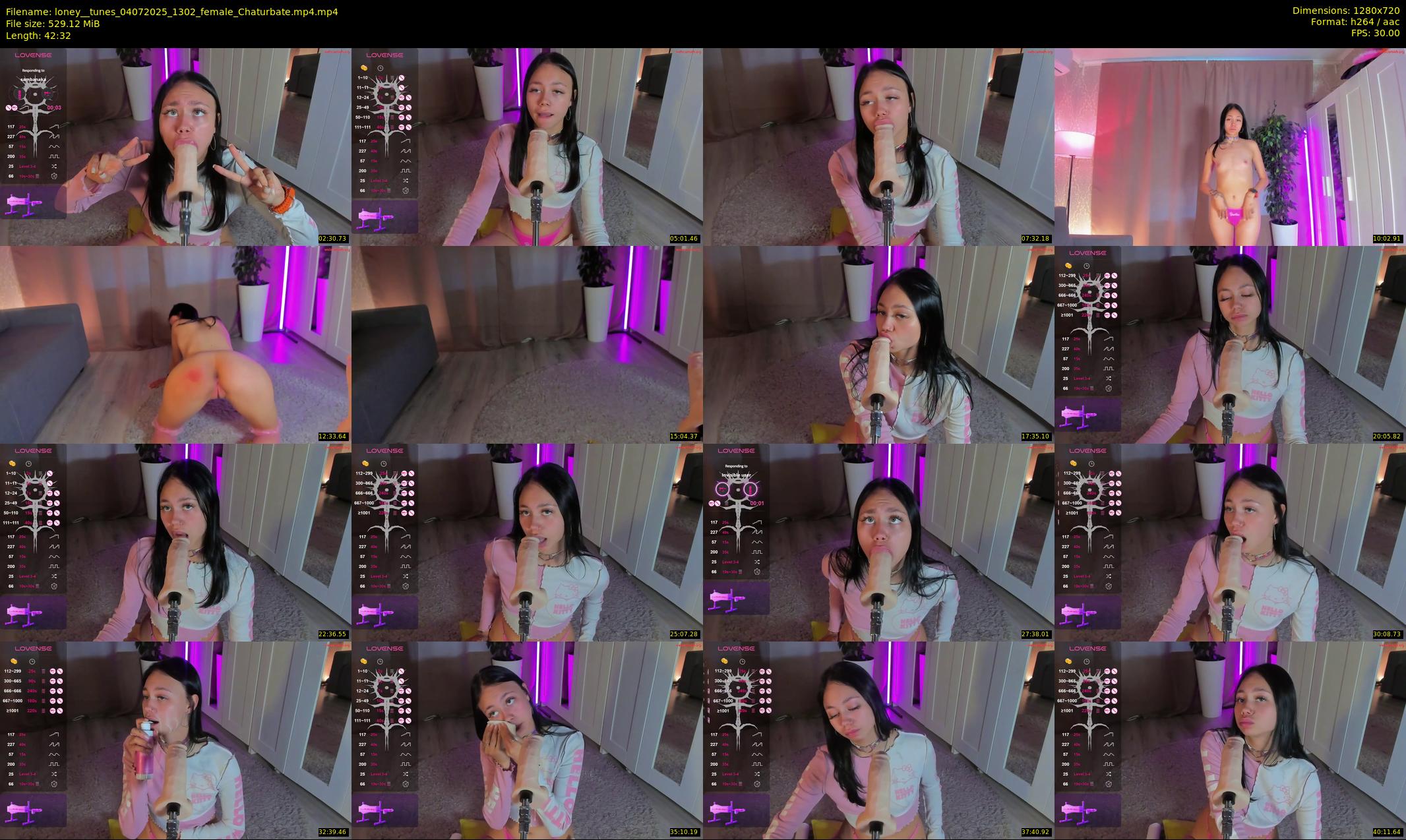 loney__tunes — 43 minute Chaturbate female cam show recording, 720p, Jul 4, 2025