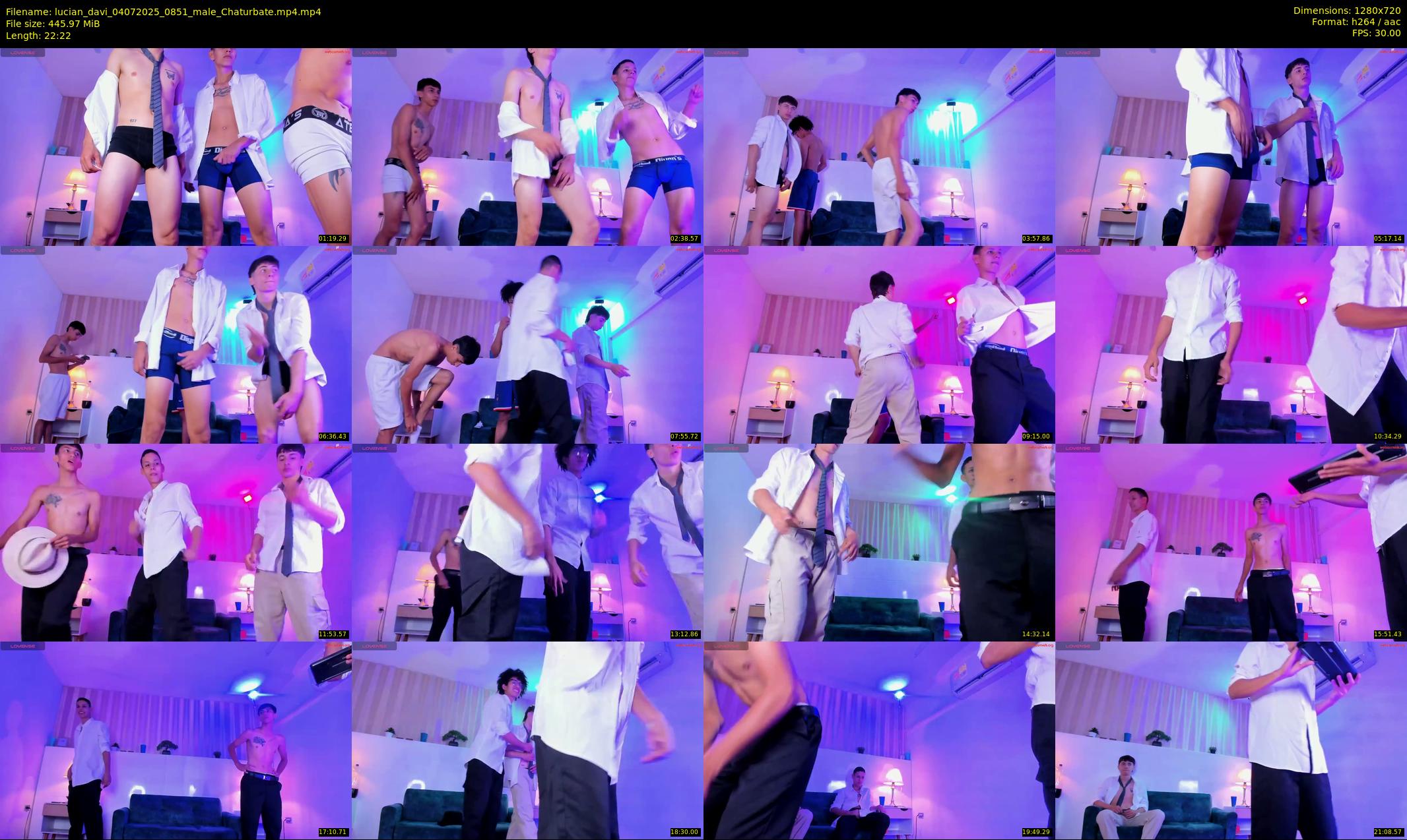 lucian_davi — 23 minute Chaturbate male cam show recording, 720p, Jul 4, 2025