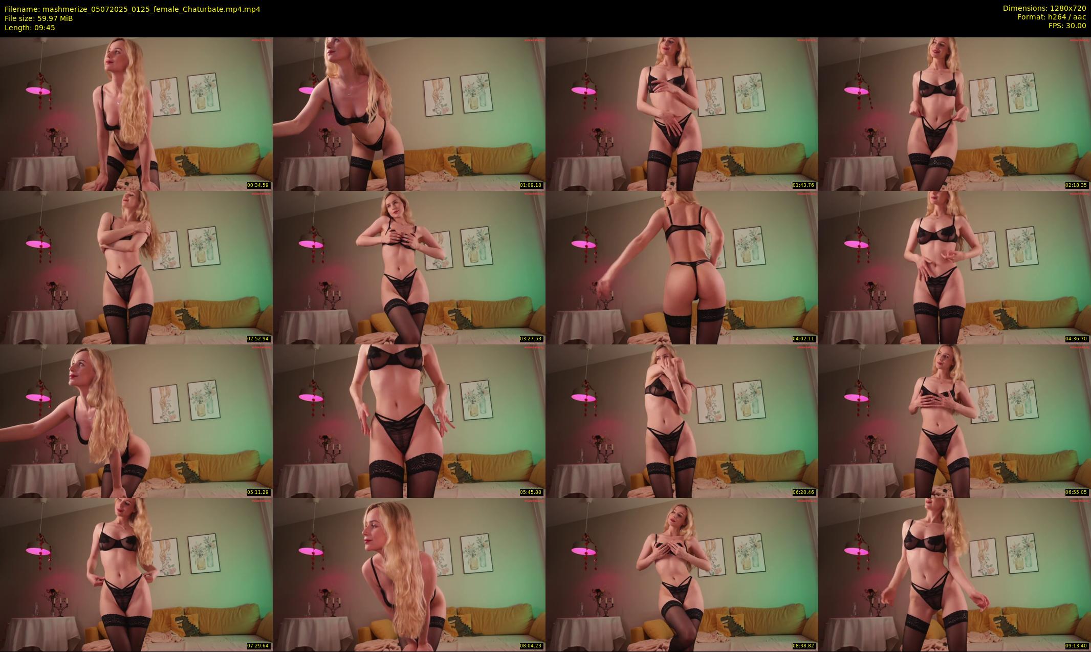 mashmerize — 10 minute Chaturbate female cam show recording, 720p, Jul 5, 2025