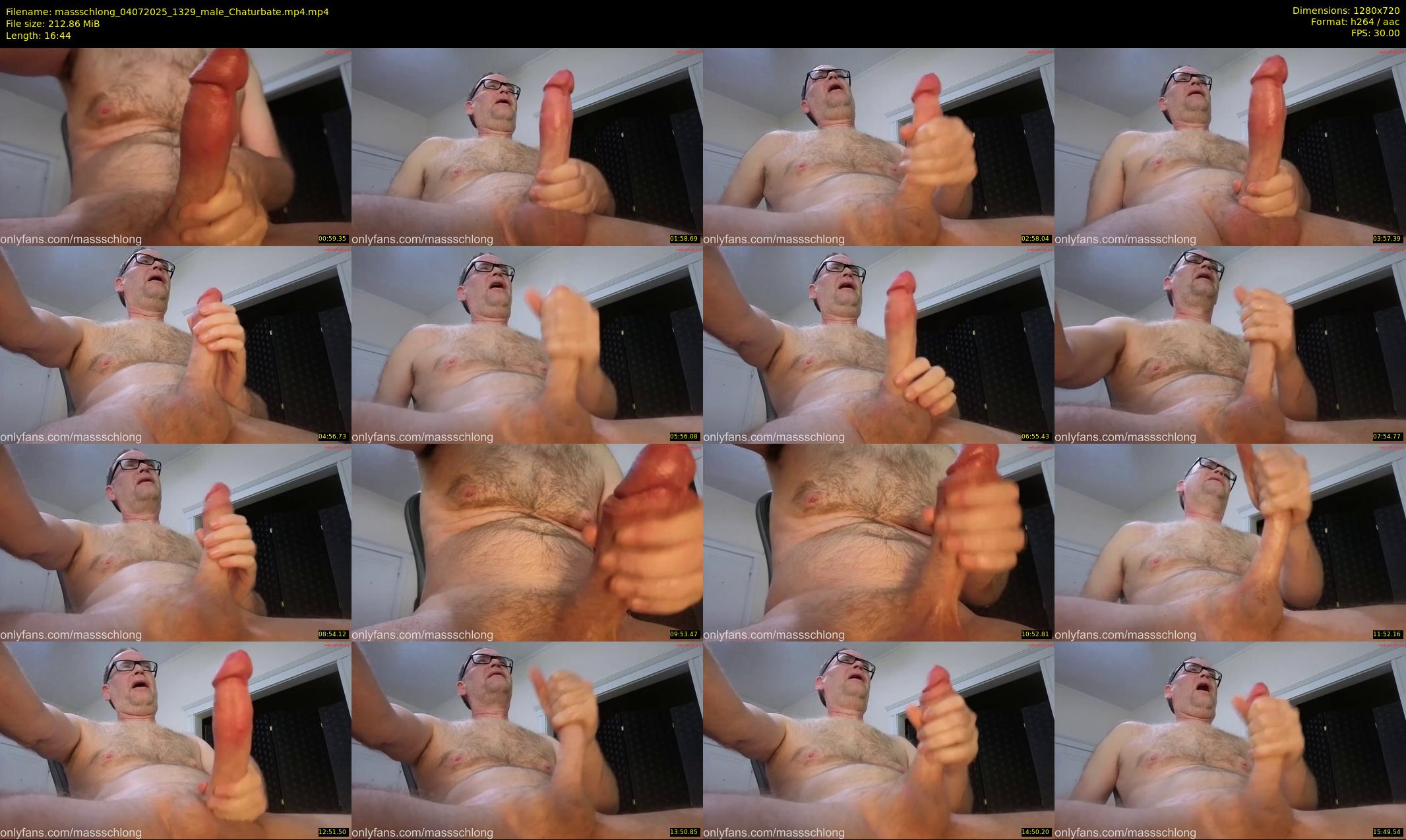 massschlong — 17 minute Chaturbate male cam show recording, 720p, Jul 4, 2025