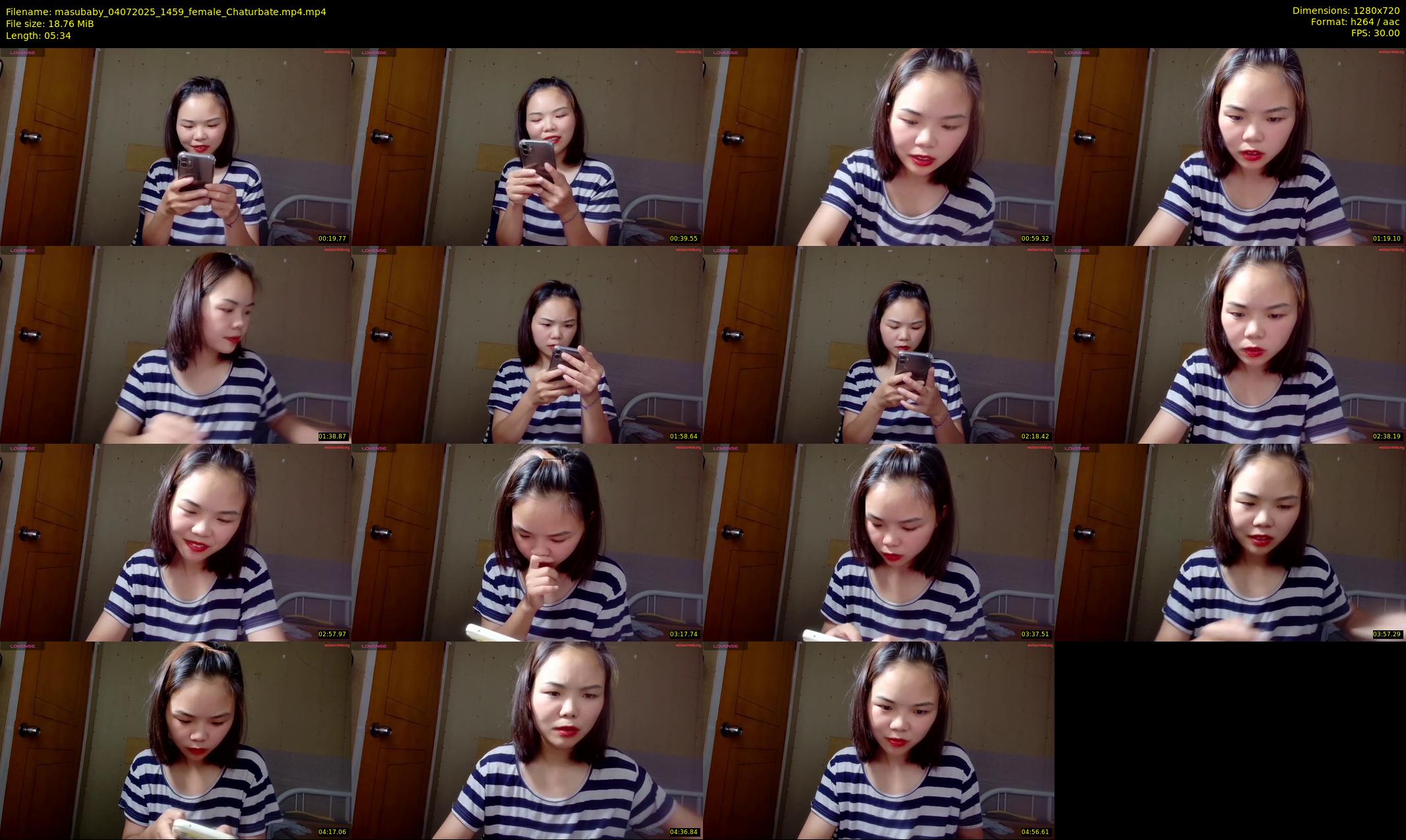 masubaby — 6 minute Chaturbate female cam show recording, 720p, Jul 4, 2025