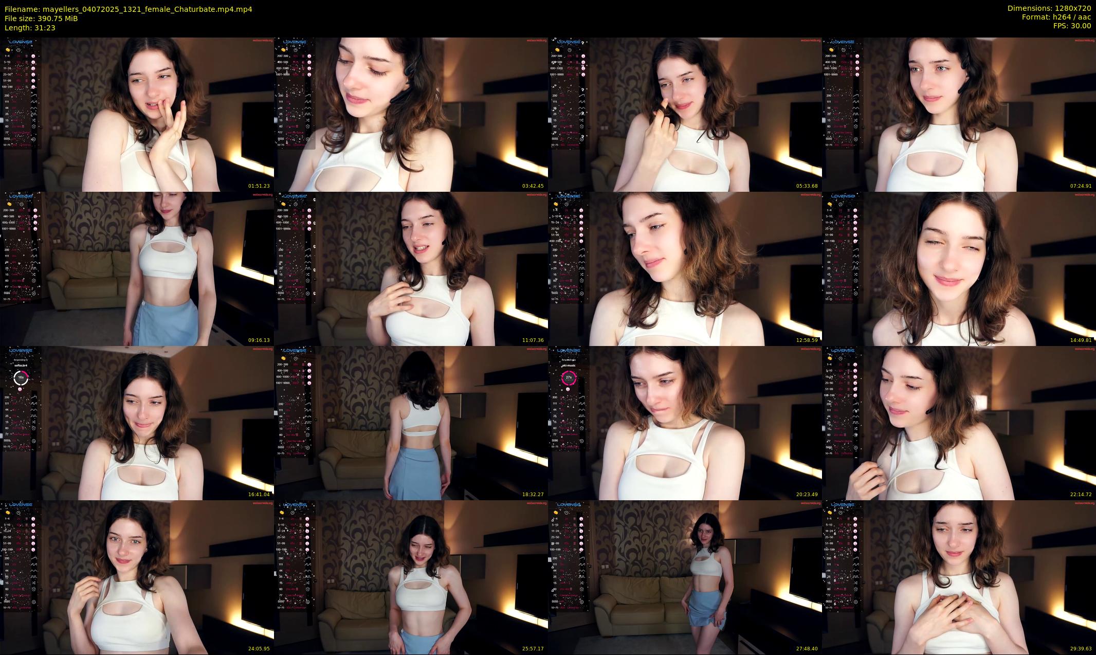 mayellers — 32 minute Chaturbate female cam show recording, 720p, Jul 4, 2025