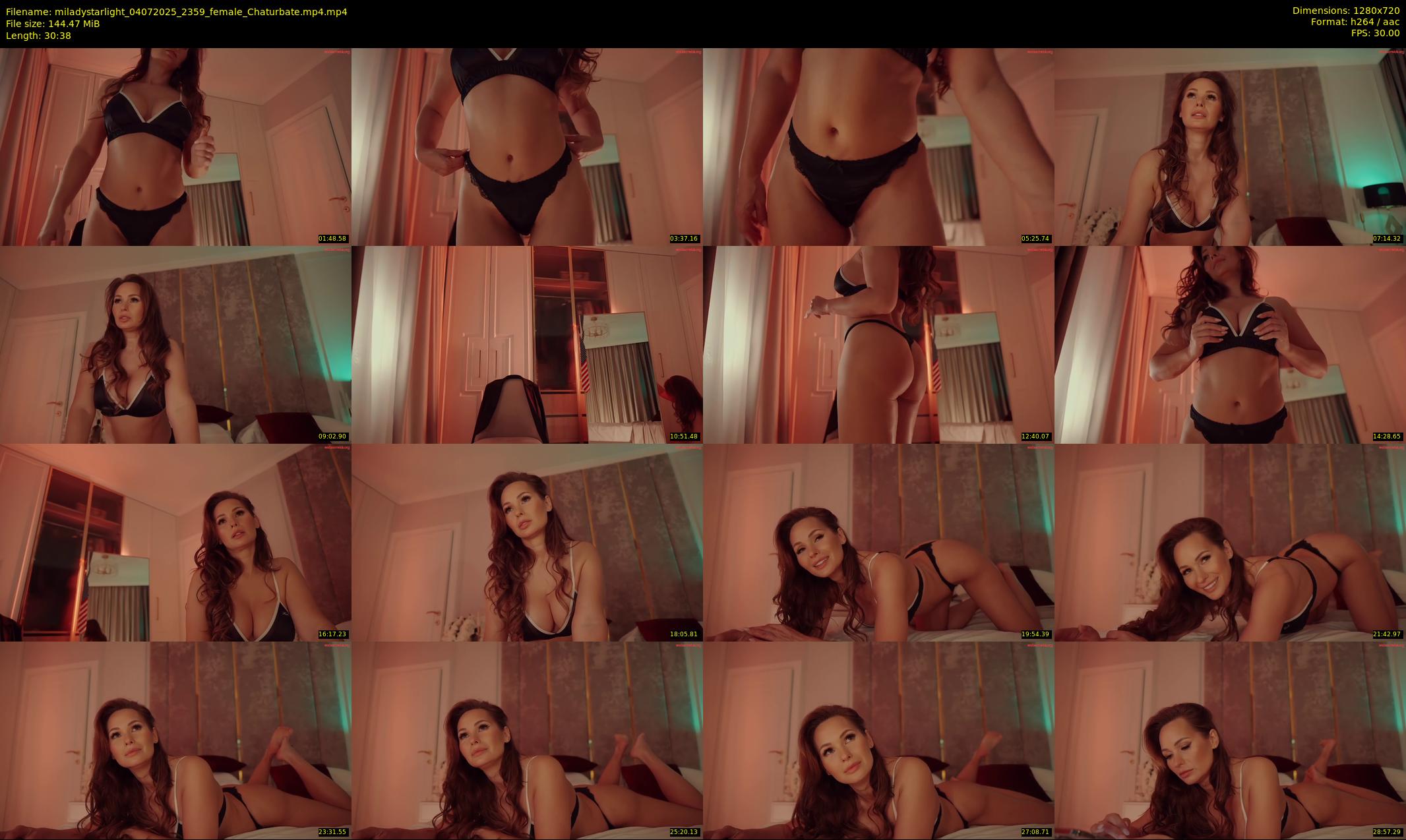 miladystarlight — 31 minute Chaturbate female cam show recording, 720p, Jul 4, 2025