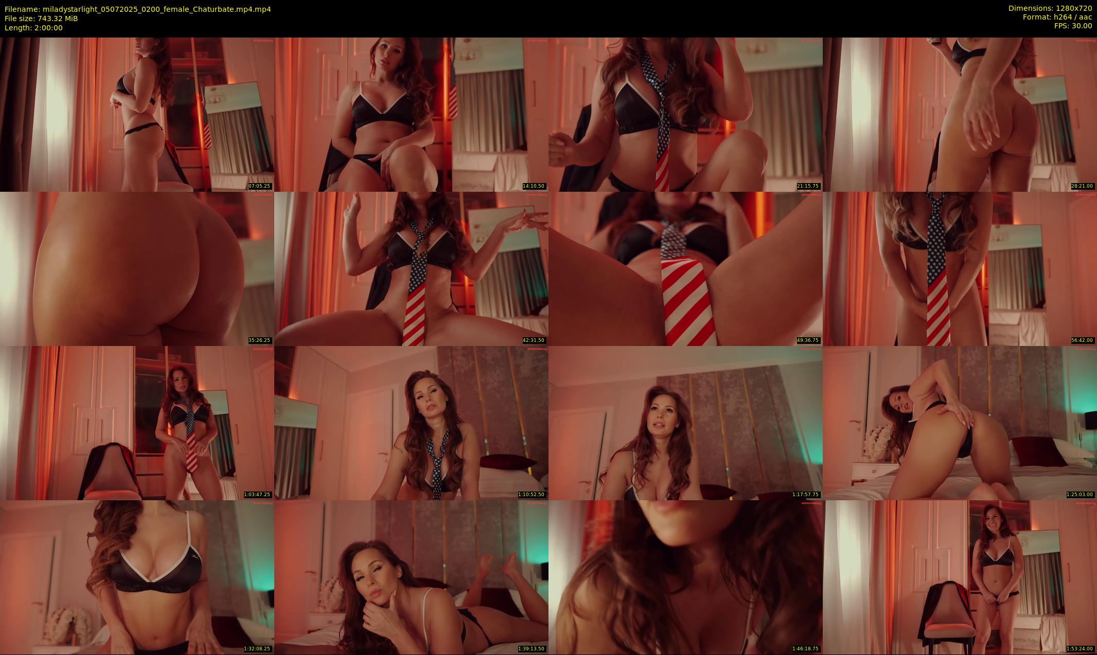 miladystarlight — 120 minute Chaturbate female cam show recording, 720p, Jul 5, 2025