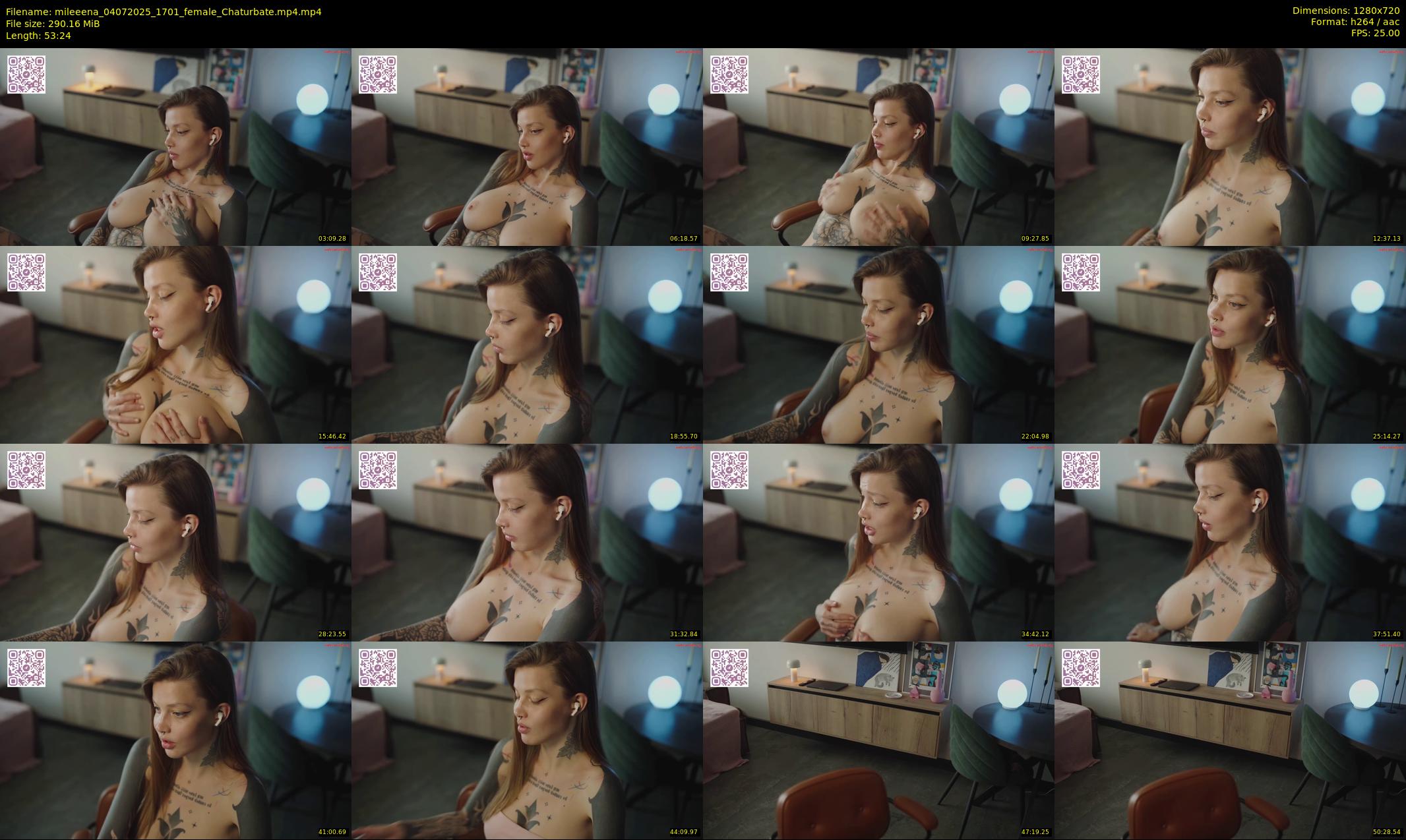 mileeena — 54 minute Chaturbate female cam show recording, 720p, Jul 4, 2025