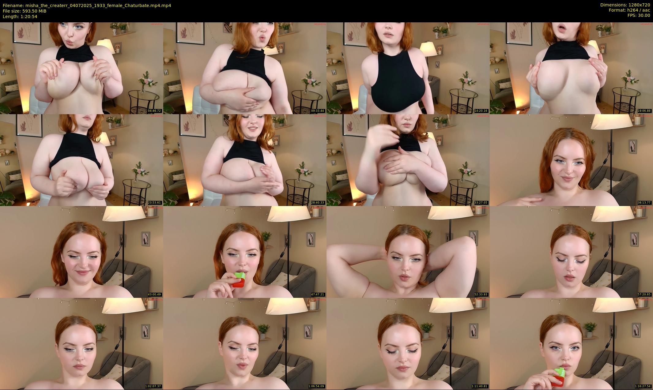 misha_the_createrr — 81 minute Chaturbate female cam show recording, 720p, Jul 4, 2025