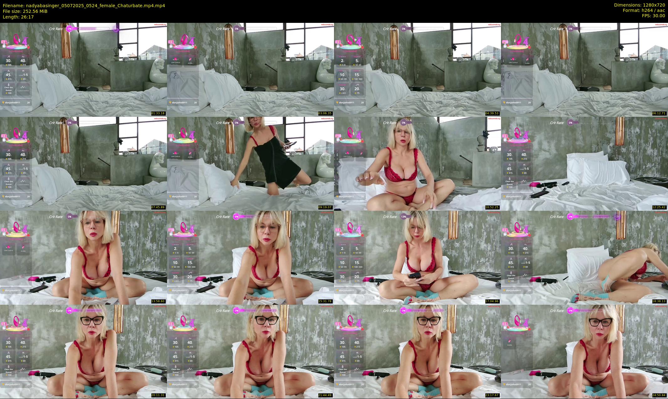 nadyabasinger — 27 minute Chaturbate female cam show recording, 720p, Jul 5, 2025