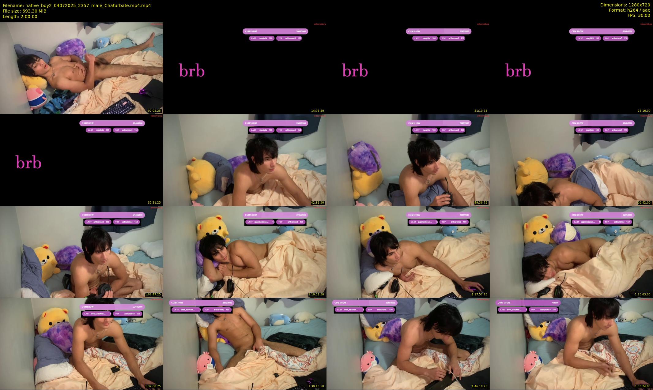 native_boy2 — 120 minute Chaturbate male cam show recording, 720p, Jul 4, 2025