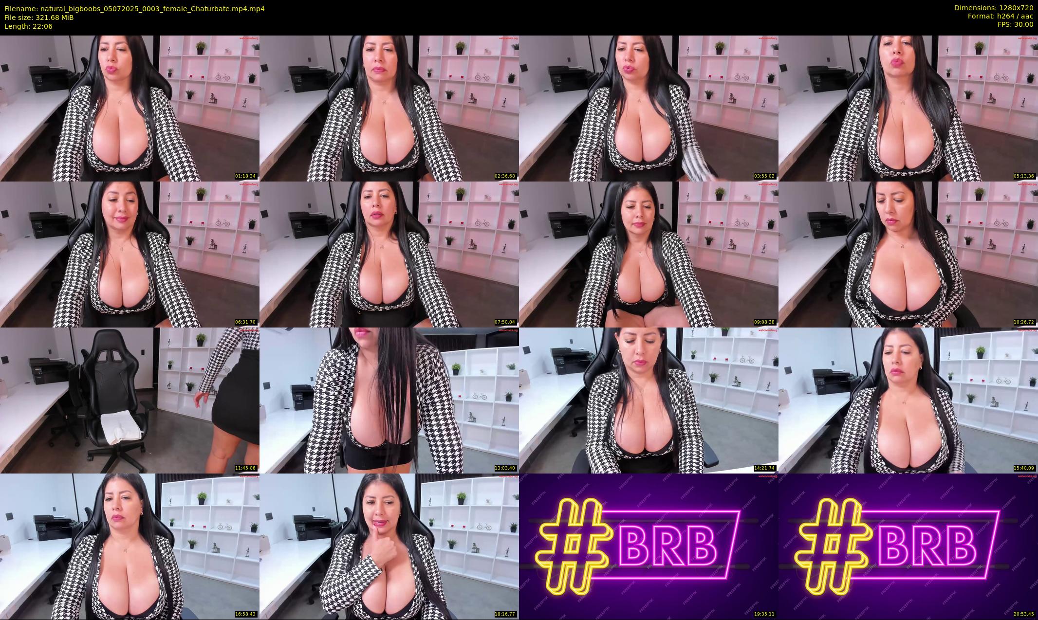 natural_bigboobs — 23 minute Chaturbate female cam show recording, 720p, Jul 5, 2025