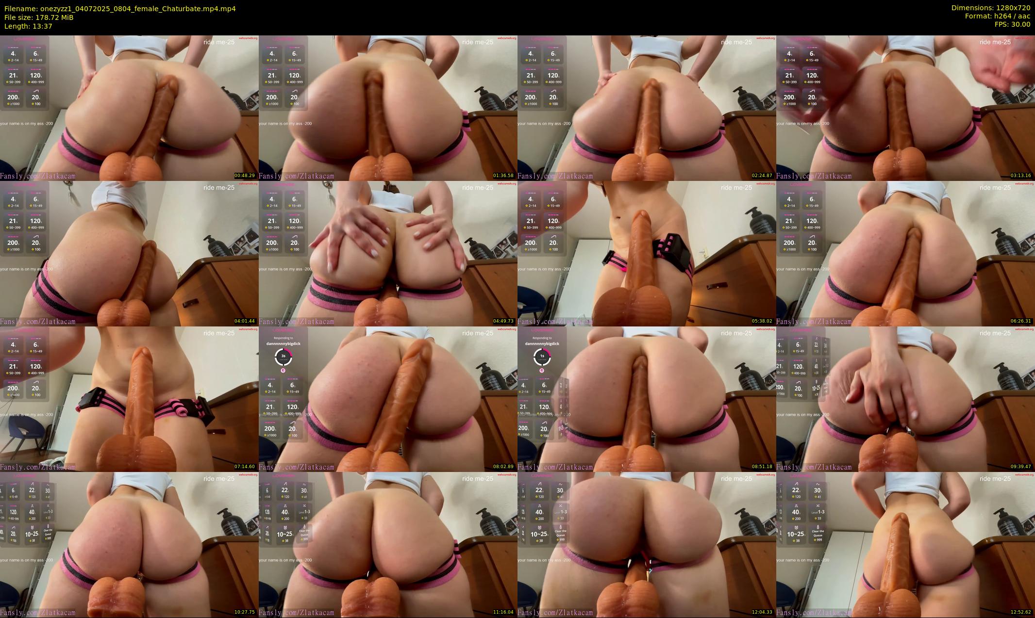 onezyzz1 — 14 minute Chaturbate couple cam show recording, 720p, Jul 4, 2025