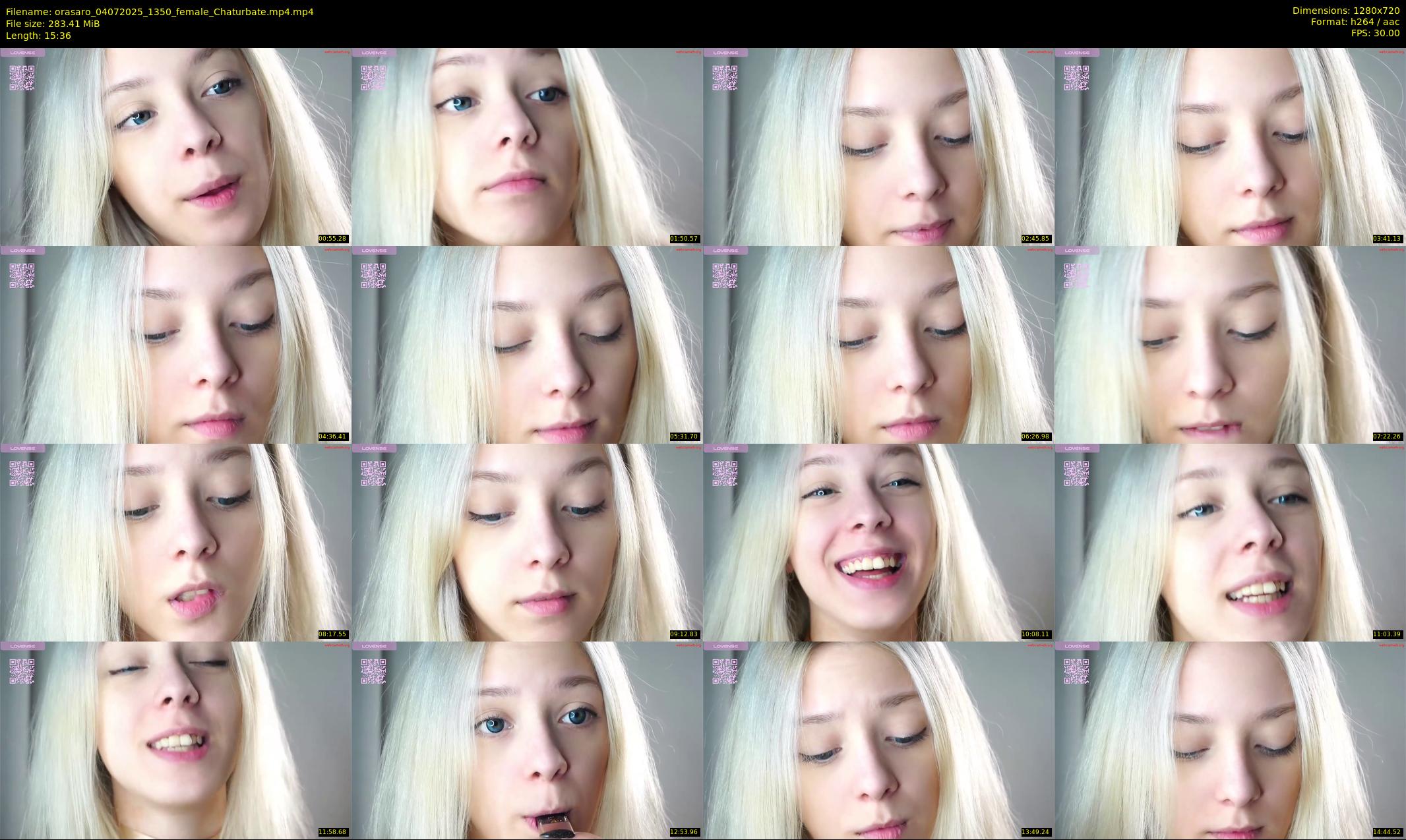orasaro — 16 minute Chaturbate female cam show recording, 720p, Jul 4, 2025