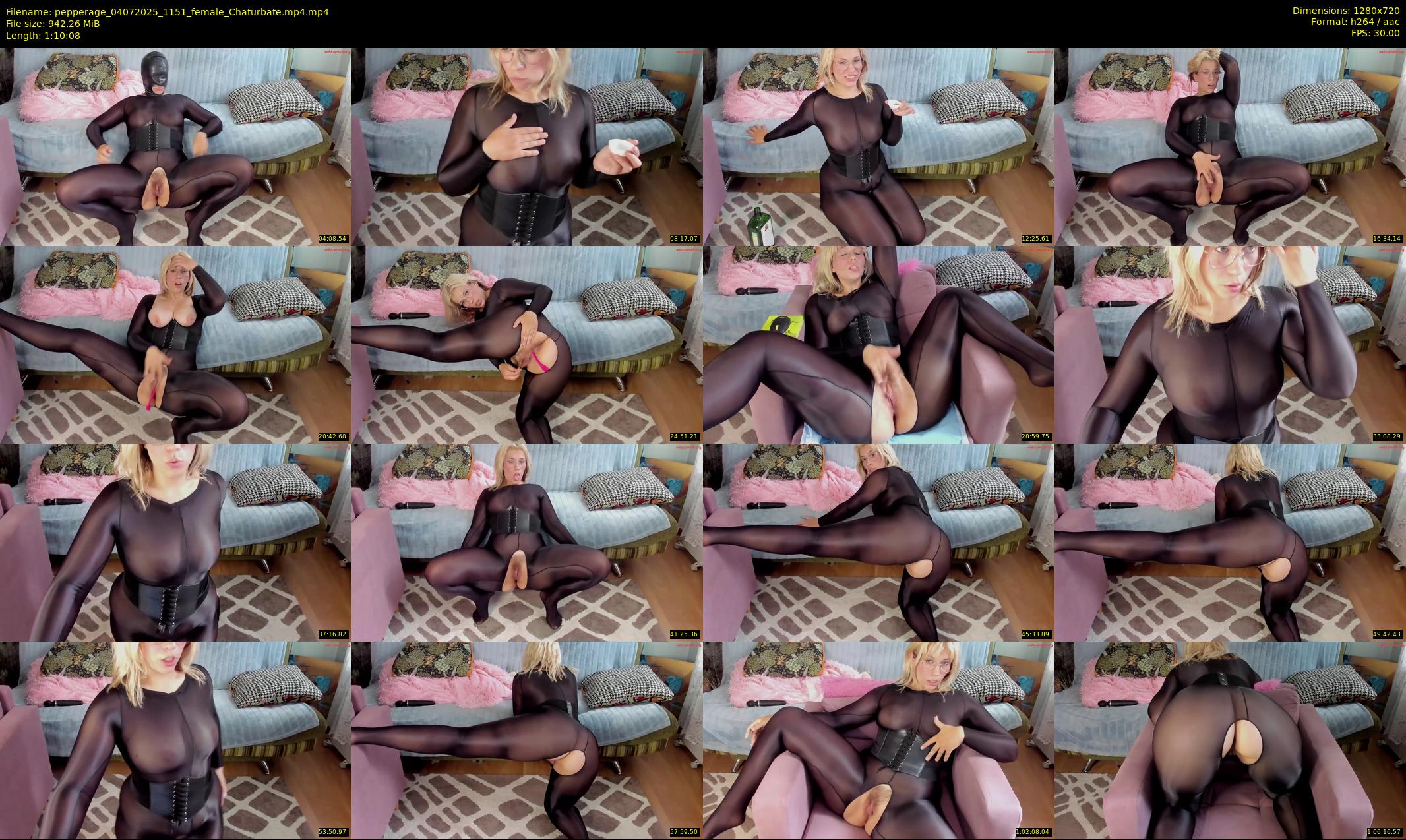 pepperage — 71 minute Chaturbate female cam show recording, 720p, Jul 4, 2025