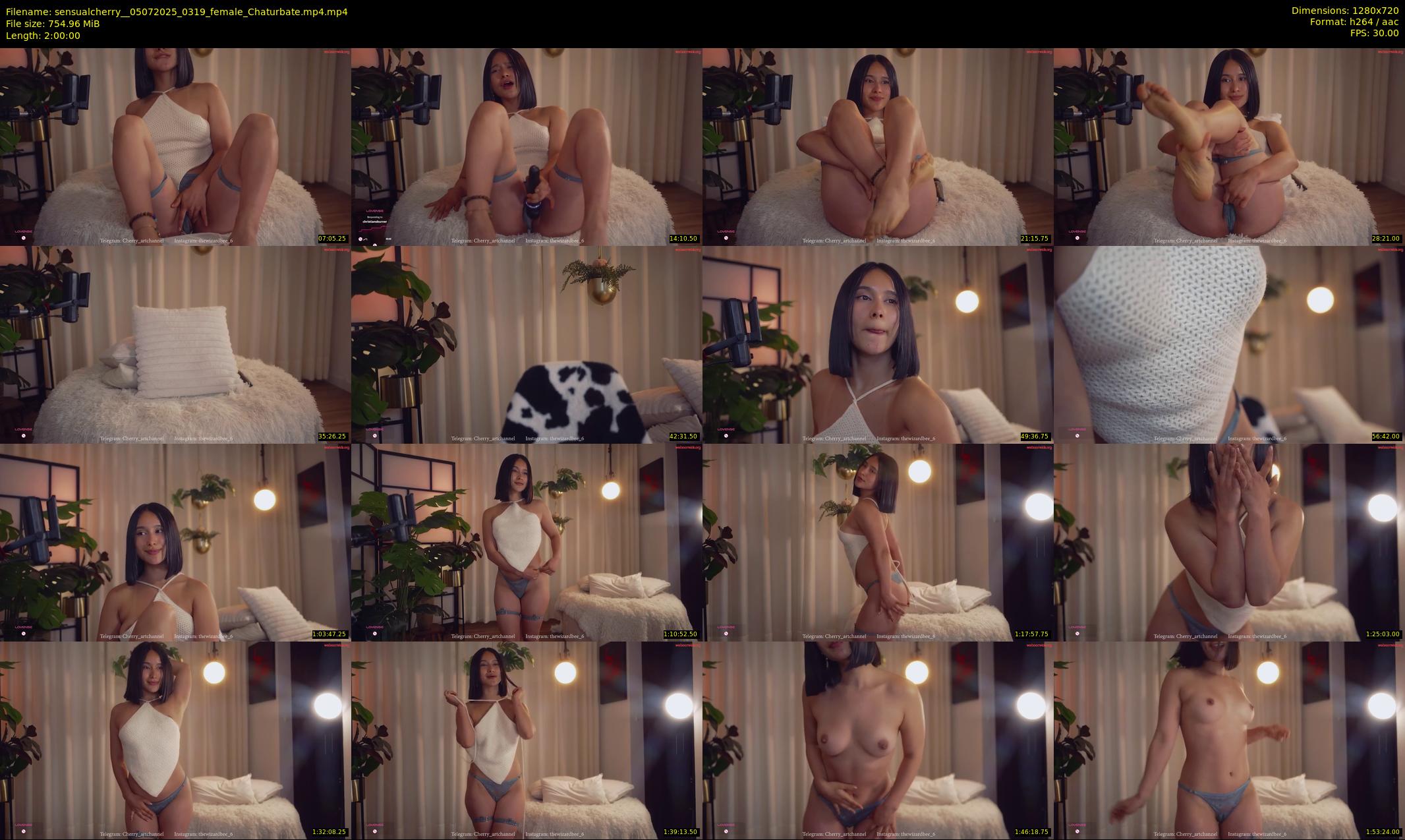 sensualcherry_ — 120 minute Chaturbate female cam show recording, 720p, Jul 5, 2025