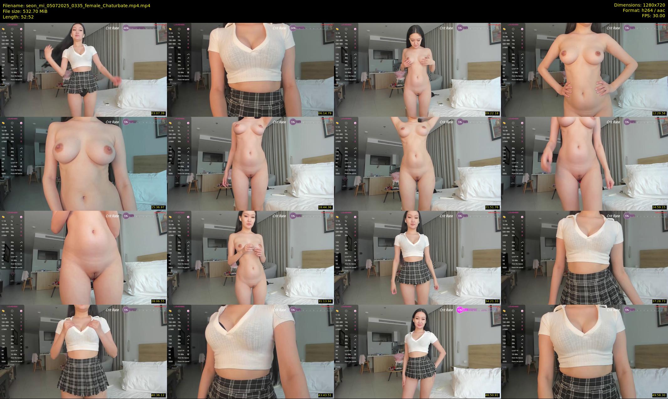 seon_mi — 53 minute Chaturbate female cam show recording, 720p, Jul 5, 2025