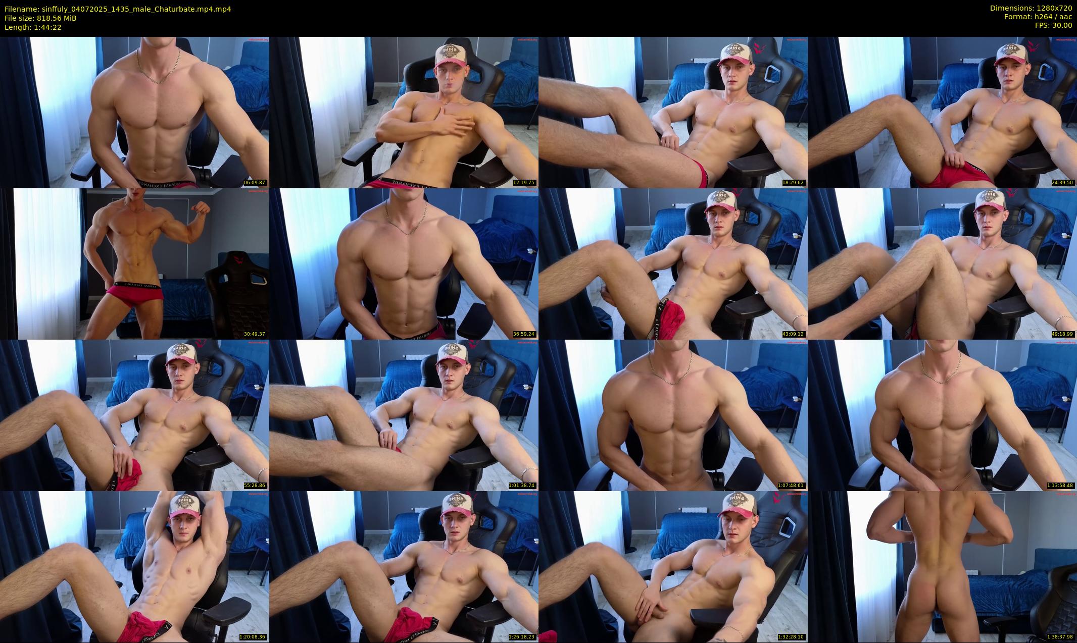 sinffuly — 105 minute Chaturbate male cam show recording, 720p, Jul 4, 2025
