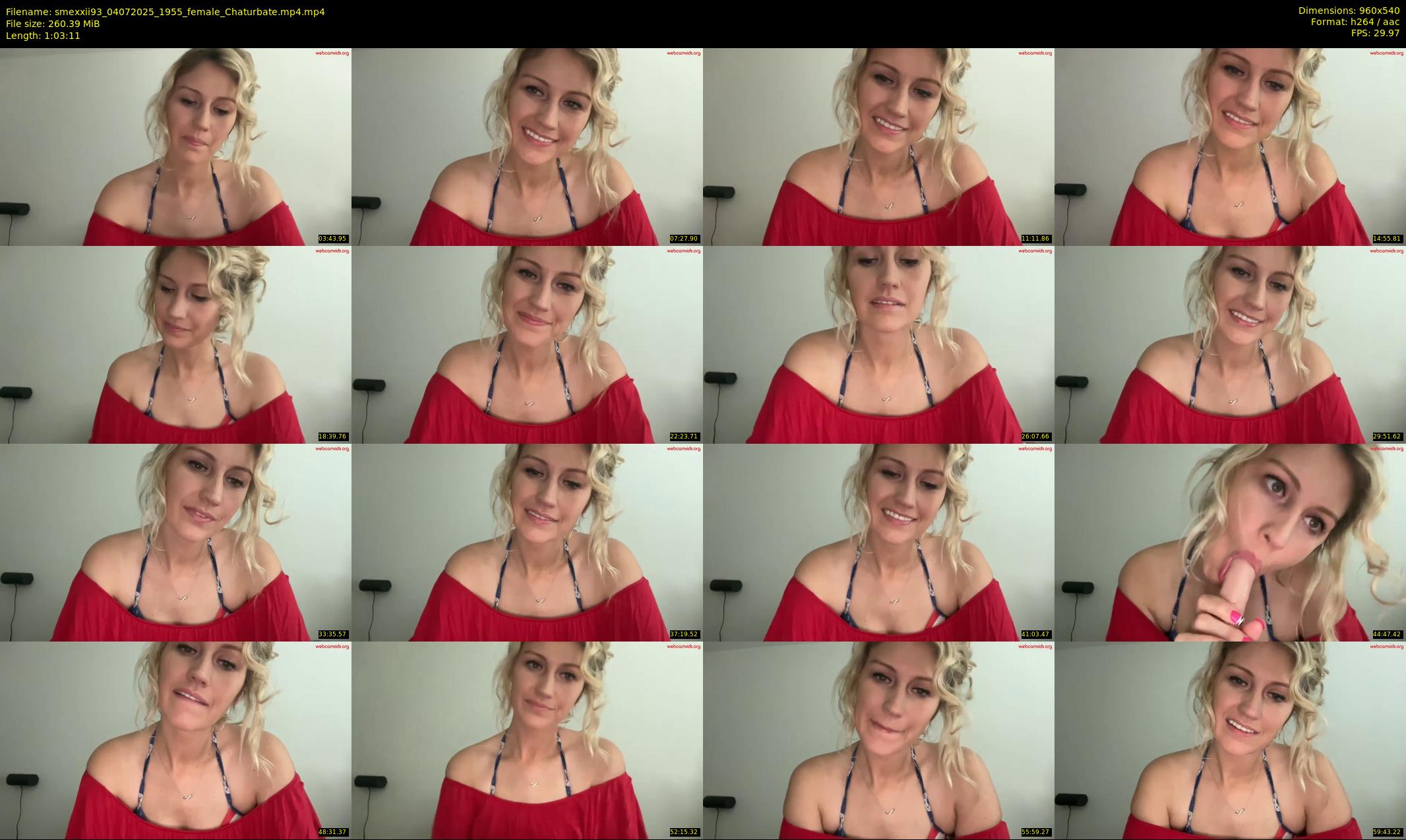 smexxii93 — 64 minute Chaturbate female cam show recording, 480p, Jul 4, 2025
