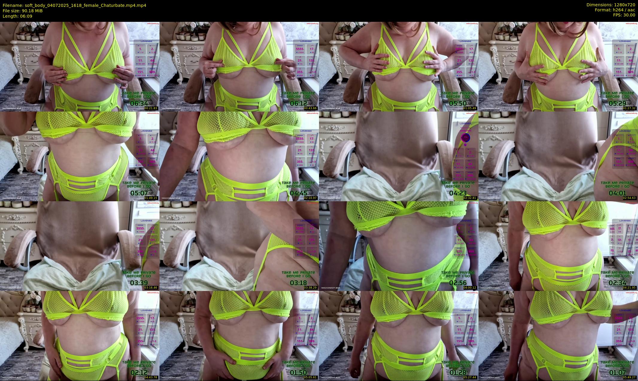 soft_body — 7 minute Chaturbate female cam show recording, 720p, Jul 4, 2025