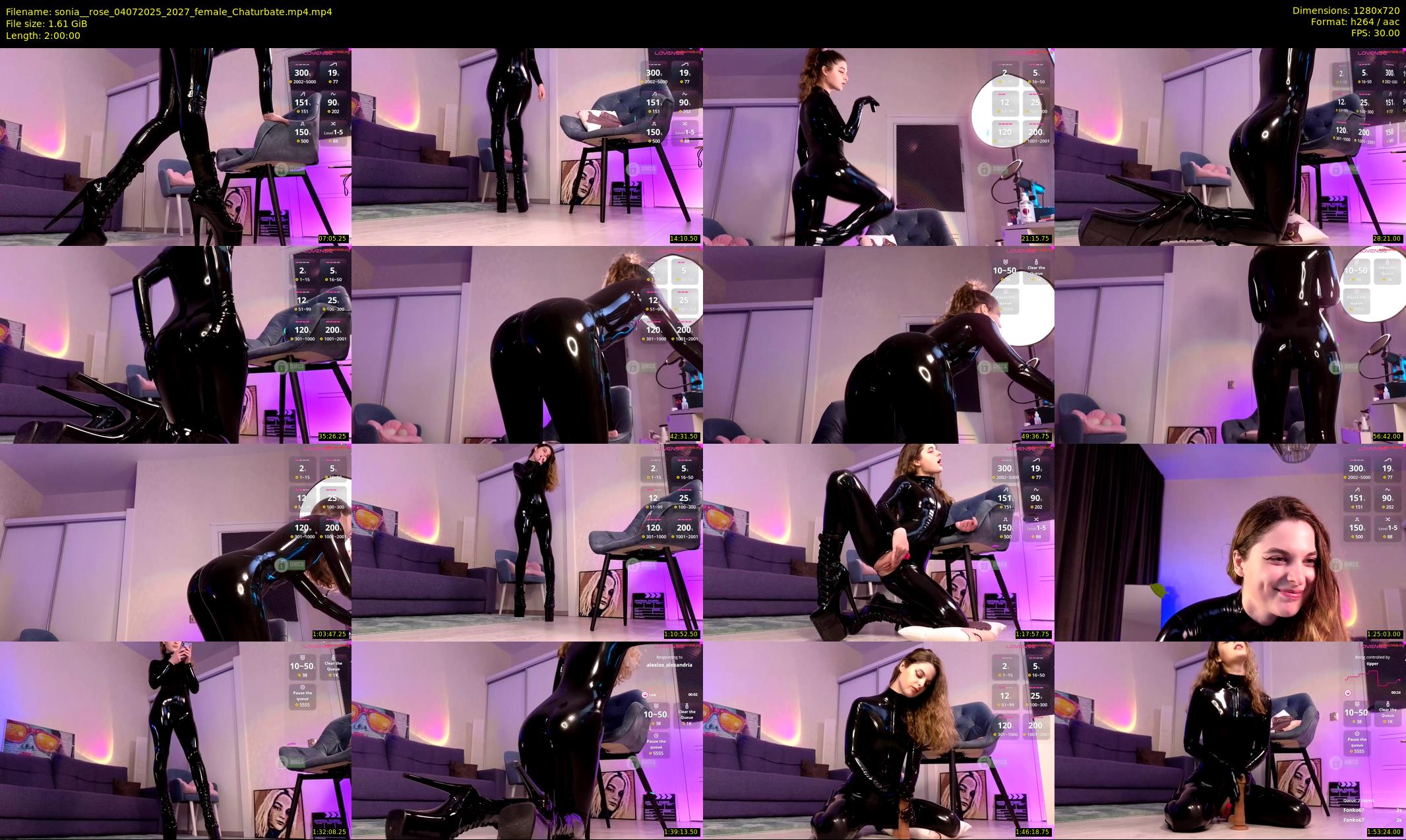 sonia__rose — 120 minute Chaturbate female cam show recording, 720p, Jul 4, 2025