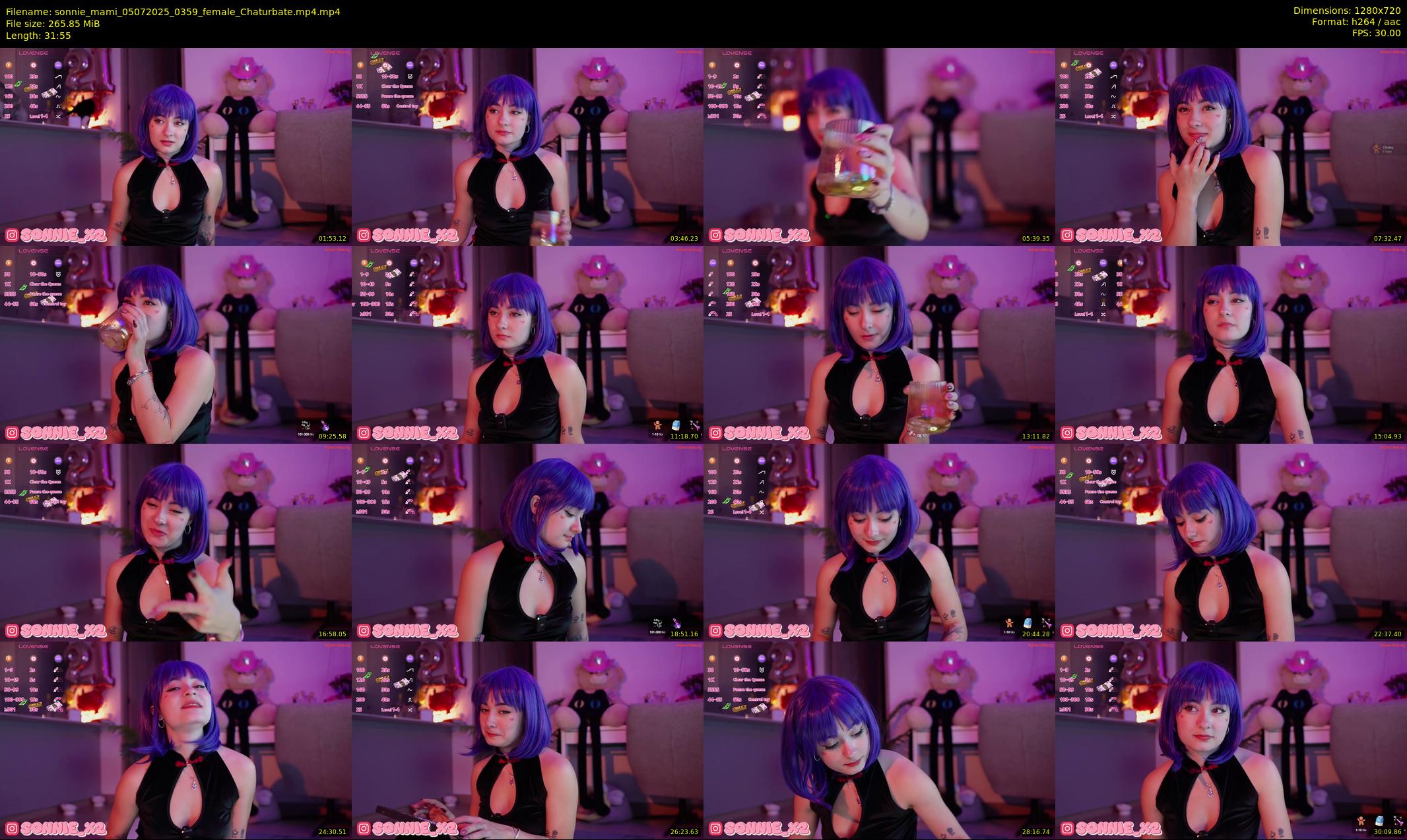 sonnie_mami — 32 minute Chaturbate female cam show recording, 720p, Jul 5, 2025