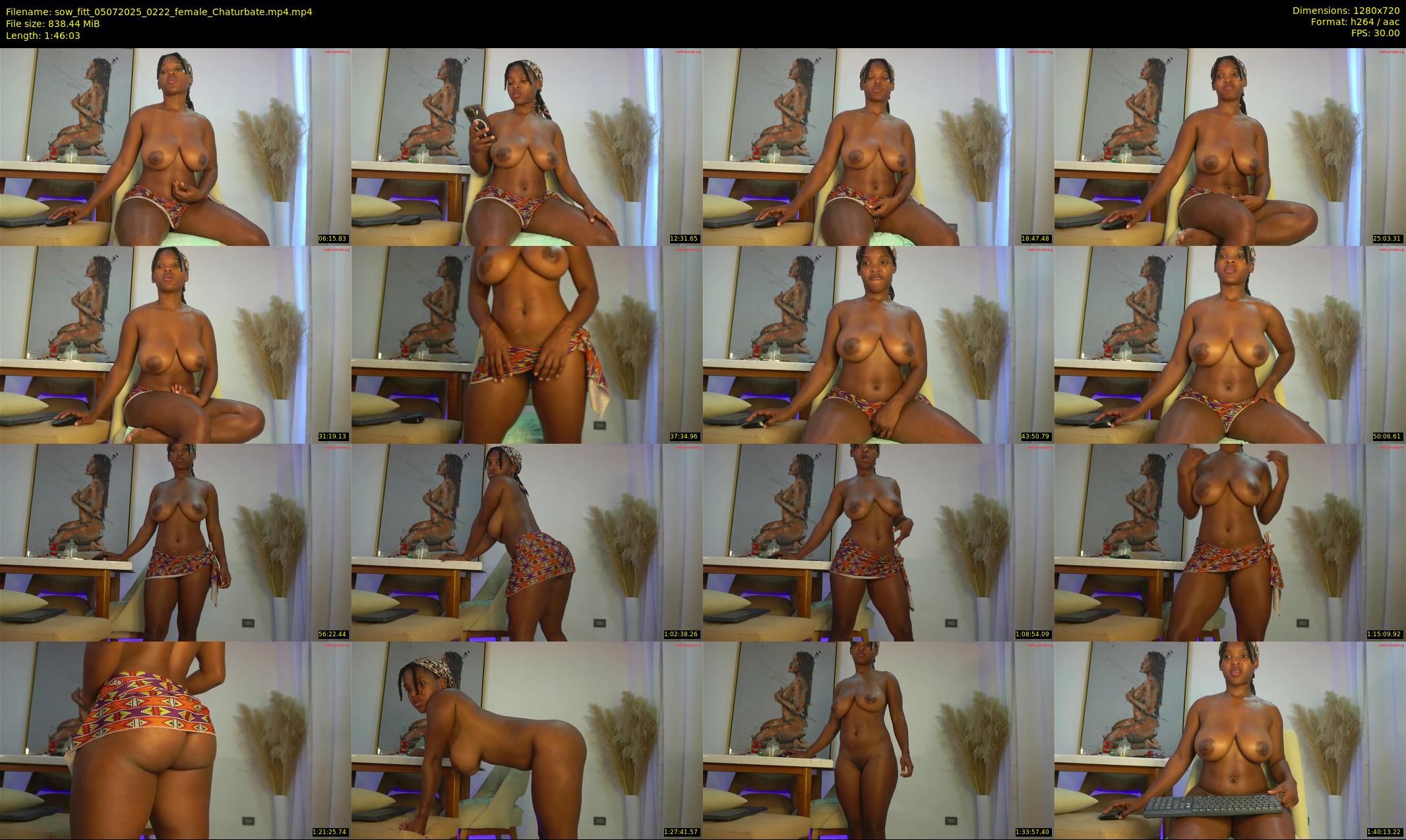 sow_fitt — 107 minute Chaturbate female cam show recording, 720p, Jul 5, 2025