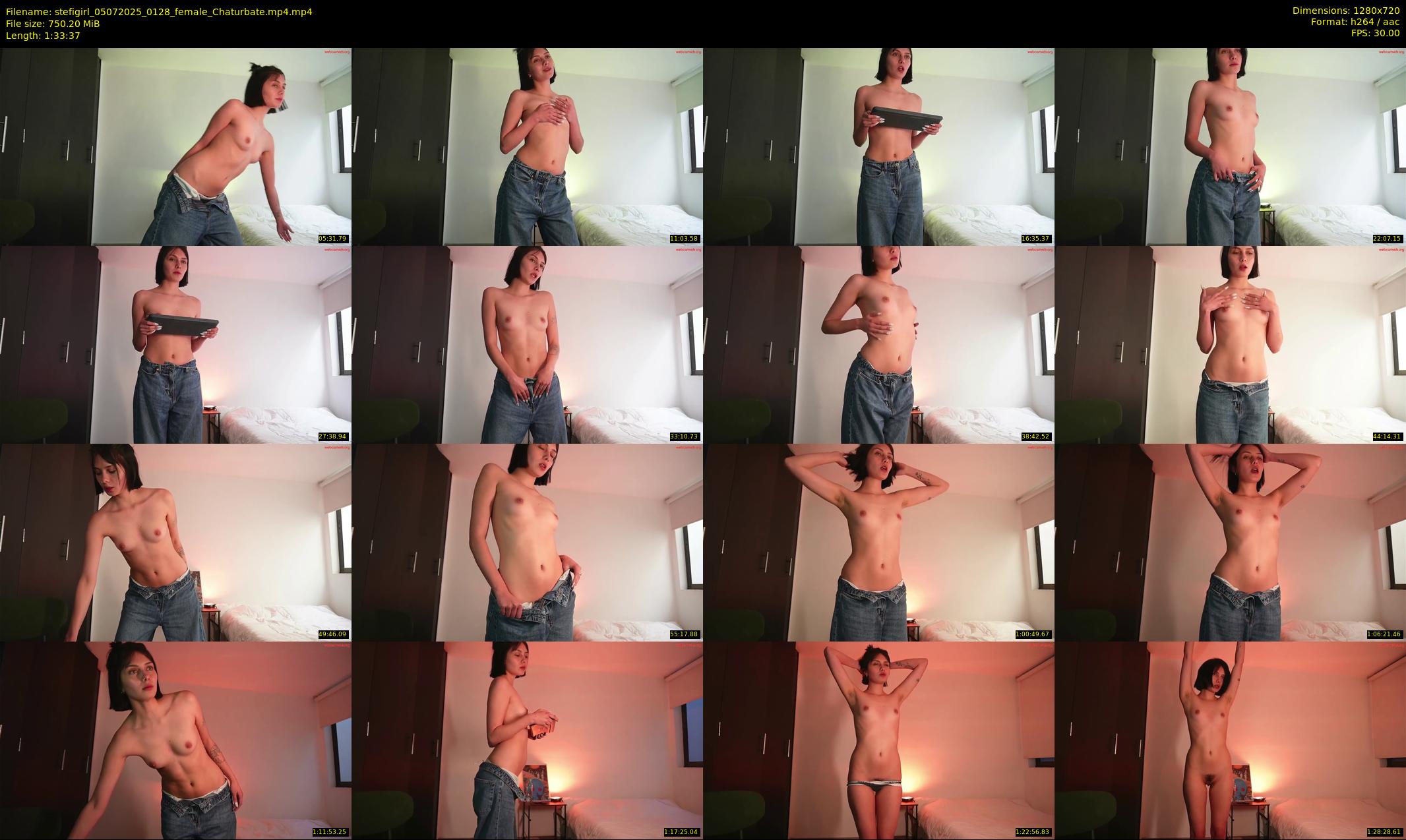 stefigirl — 94 minute Chaturbate female cam show recording, 720p, Jul 5, 2025