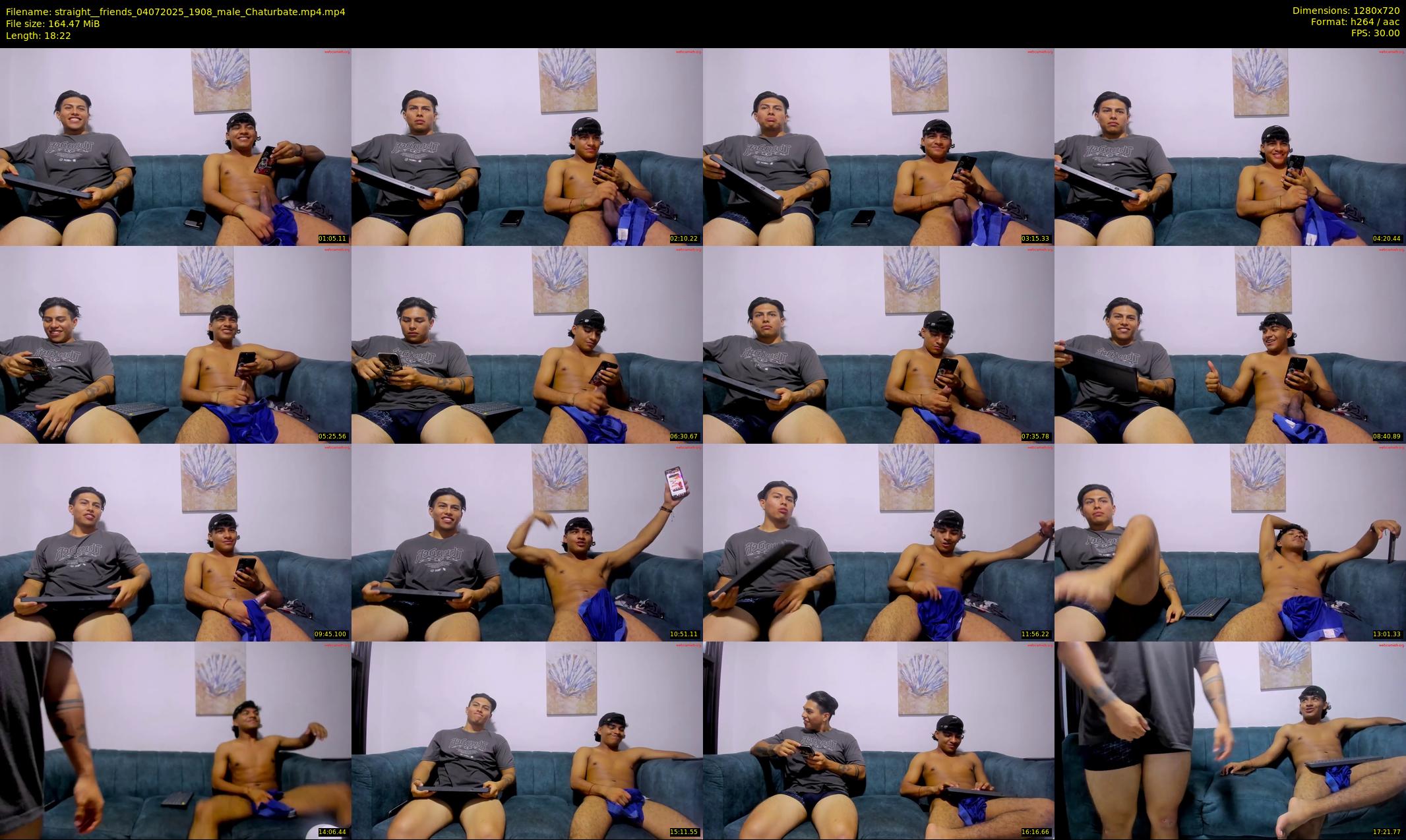 straight__friends — 19 minute Chaturbate male cam show recording, 720p, Jul 4, 2025