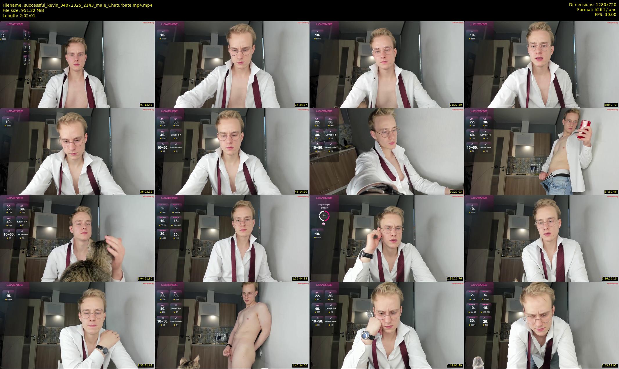 successful_kevin — 123 minute Chaturbate male cam show recording, 720p, Jul 4, 2025