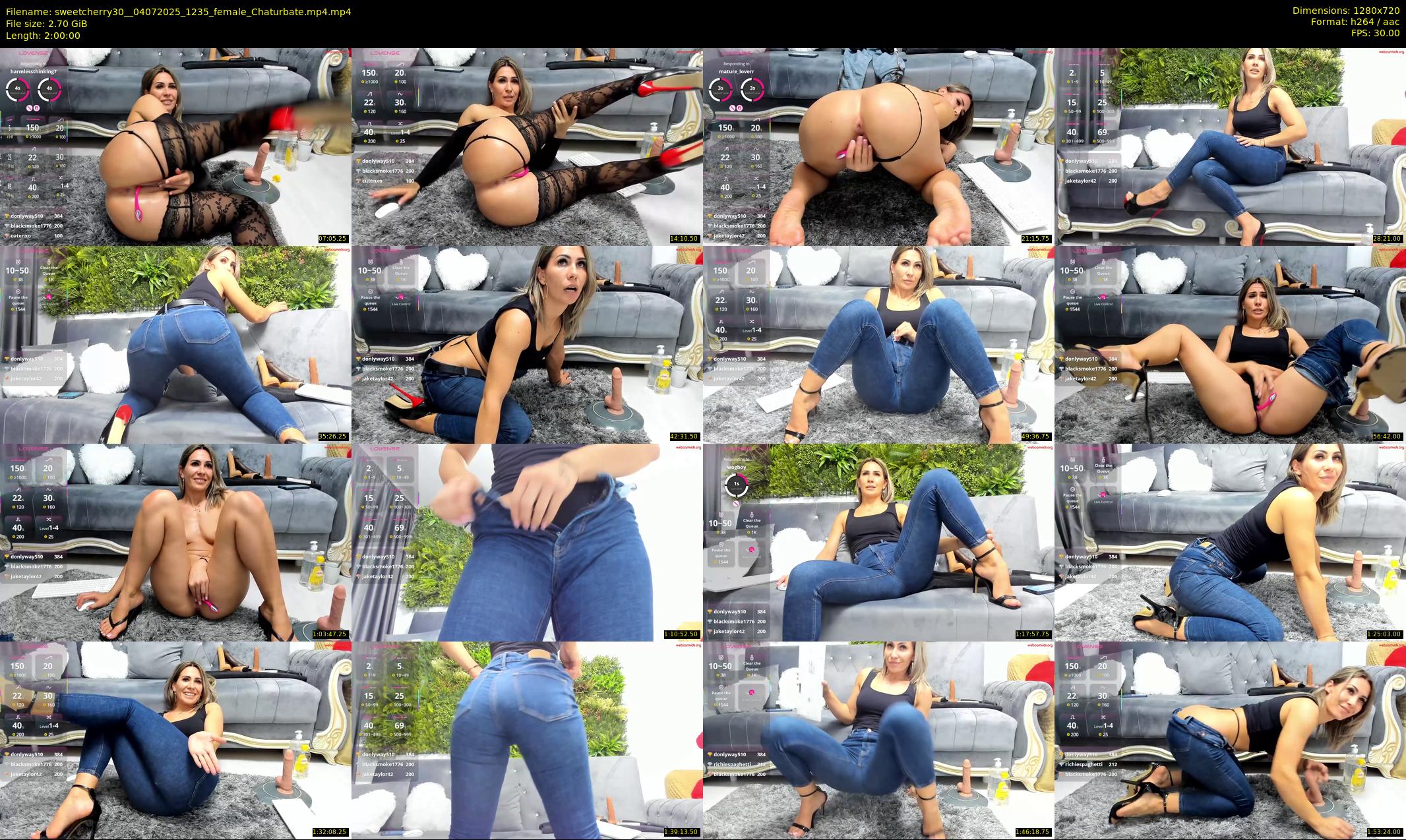 sweetcherry30_ — 120 minute Chaturbate female cam show recording, 720p, Jul 4, 2025