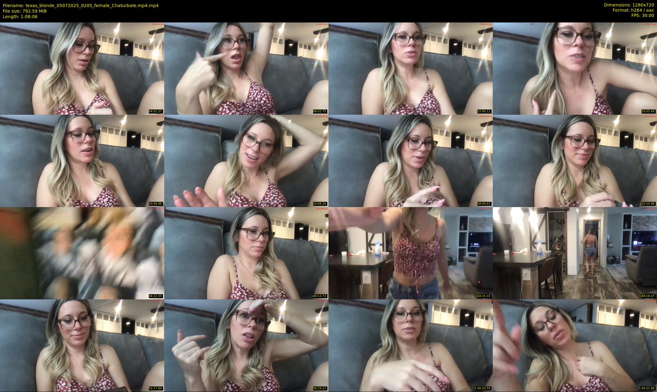 texas_blonde — 69 minute Chaturbate female cam show recording, 720p, Jul 5, 2025