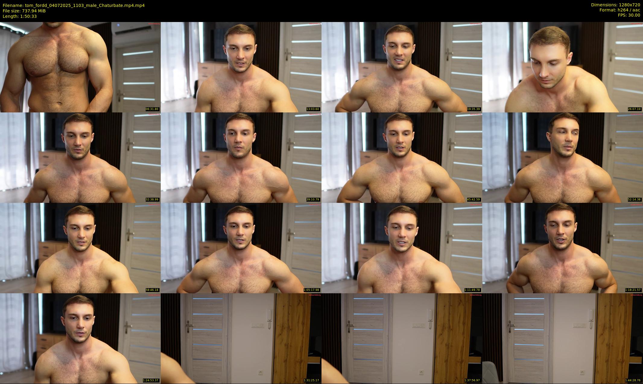 tom_fordd — 111 minute Chaturbate male cam show recording, 720p, Jul 4, 2025
