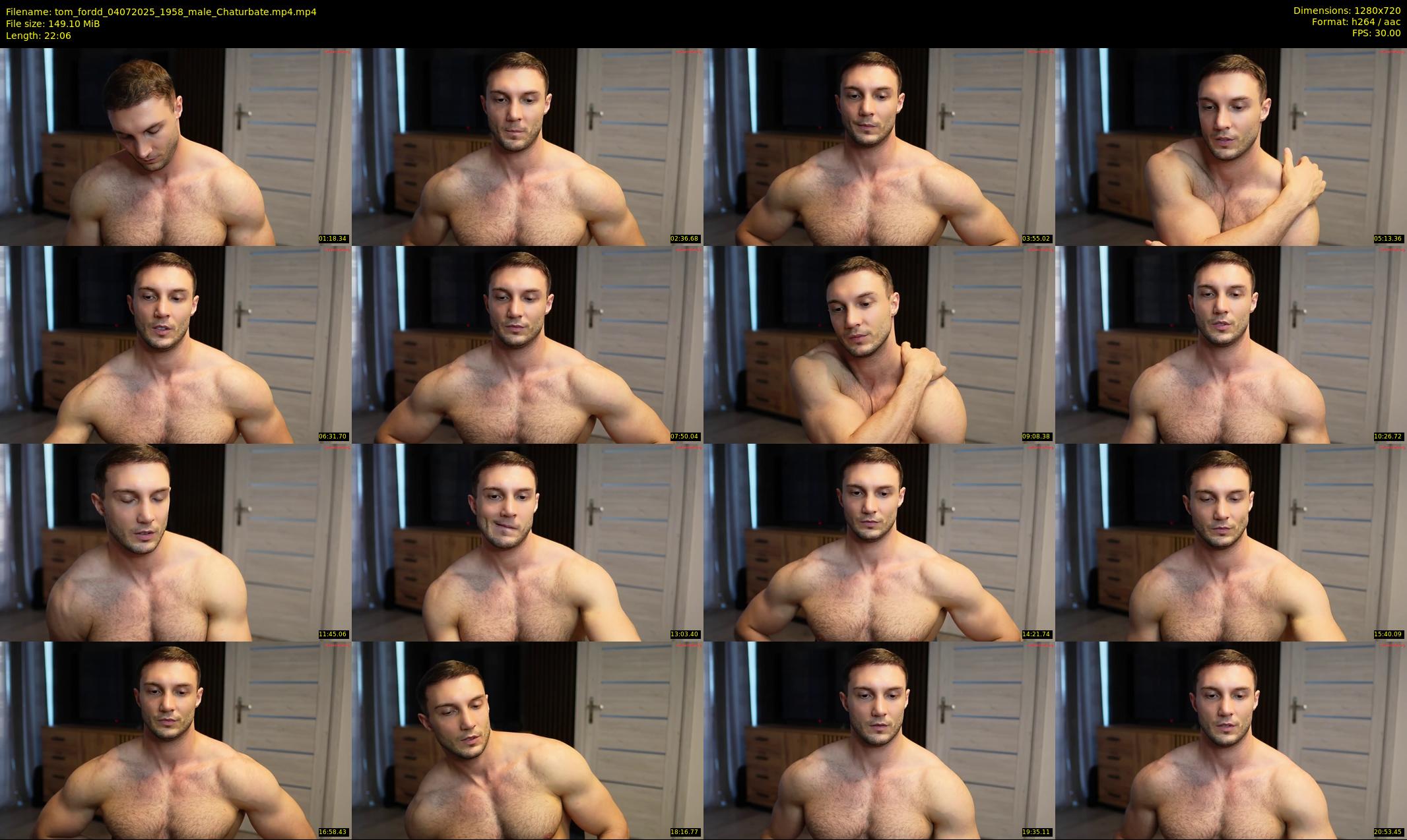 tom_fordd — 23 minute Chaturbate male cam show recording, 720p, Jul 4, 2025