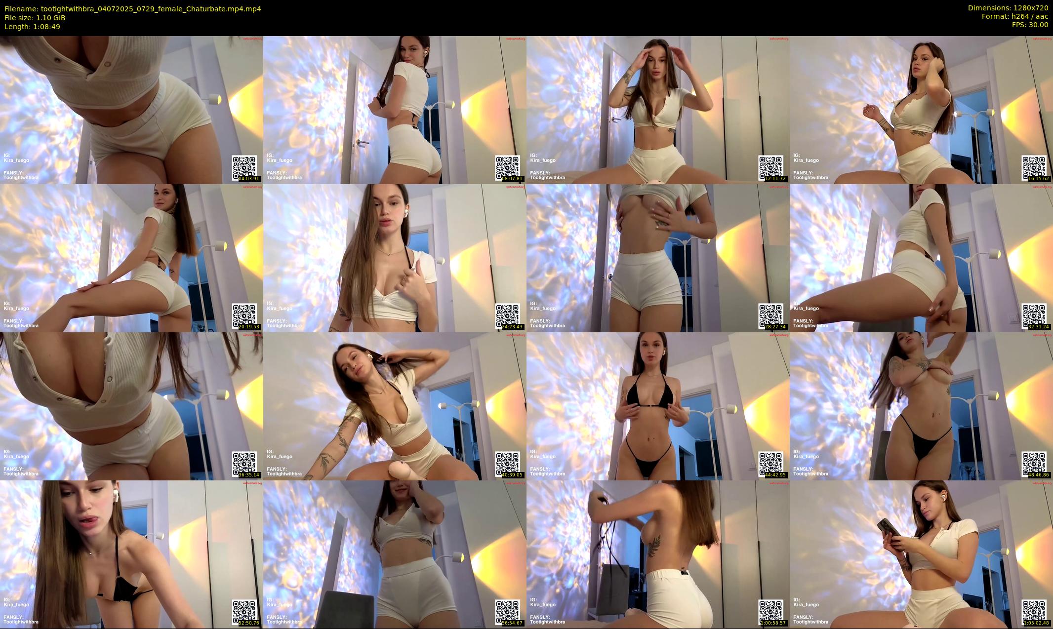 tootightwithbra — 69 minute Chaturbate female cam show recording, 720p, Jul 4, 2025
