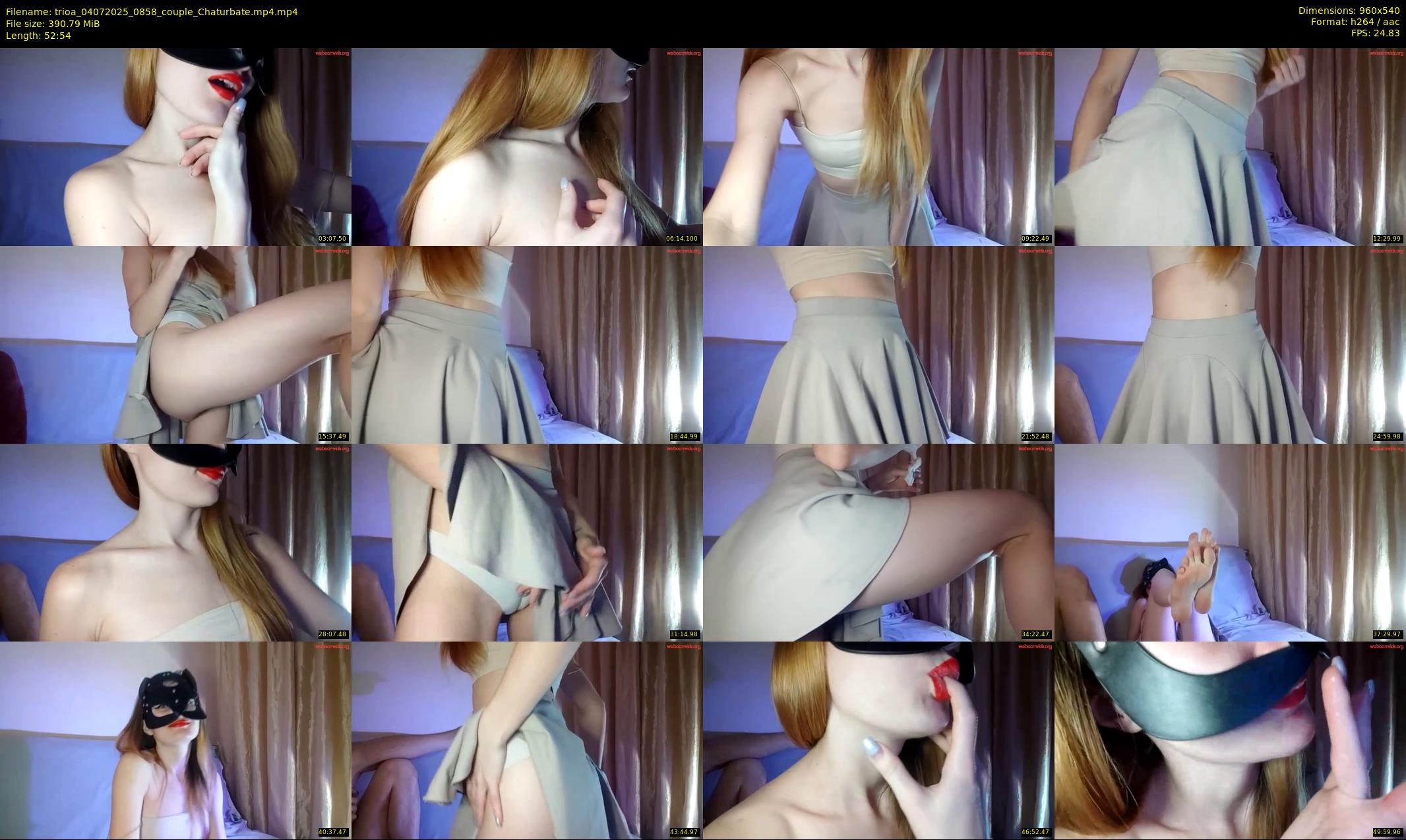 trioa — 53 minute Chaturbate couple cam show recording, 480p, Jul 4, 2025