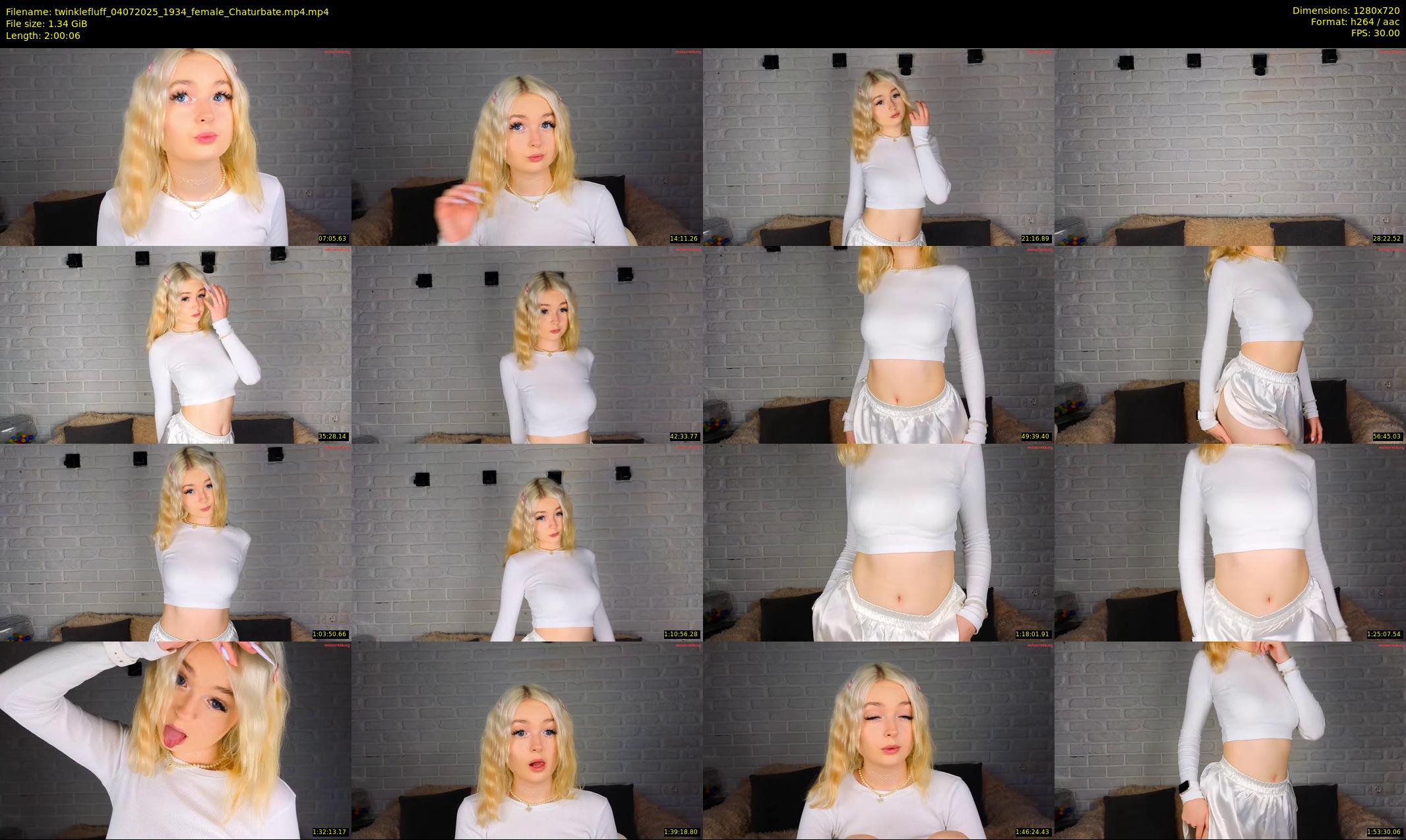 twinklefluff — 121 minute Chaturbate female cam show recording, 720p, Jul 4, 2025